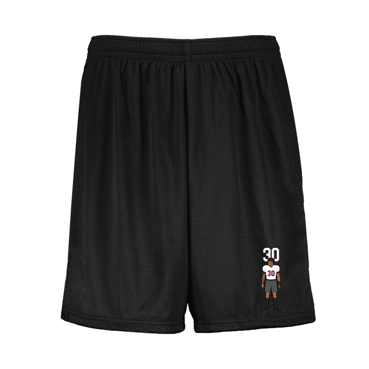 Shorts — Number Top in Black