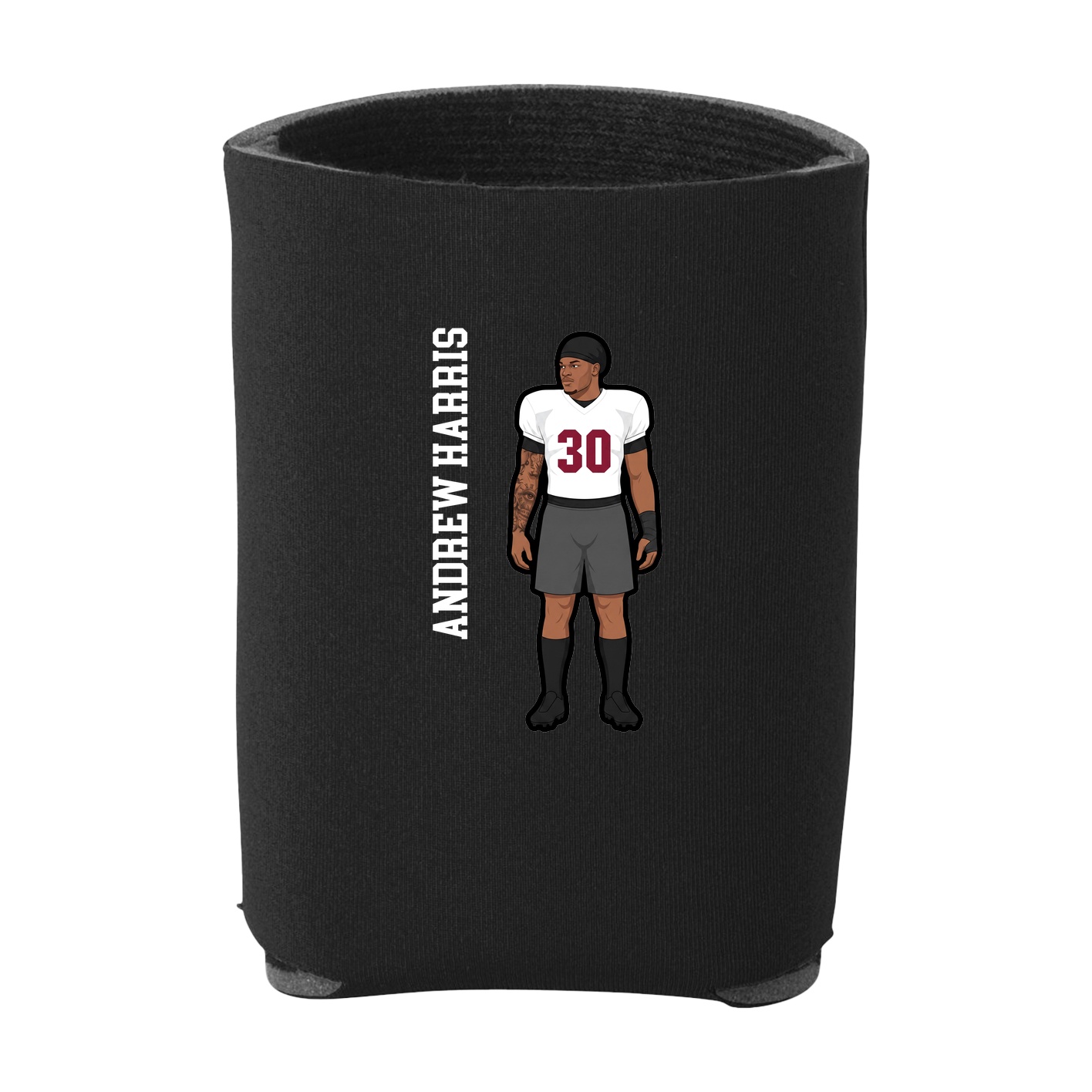 Can Holder — Name Vertical in Black
