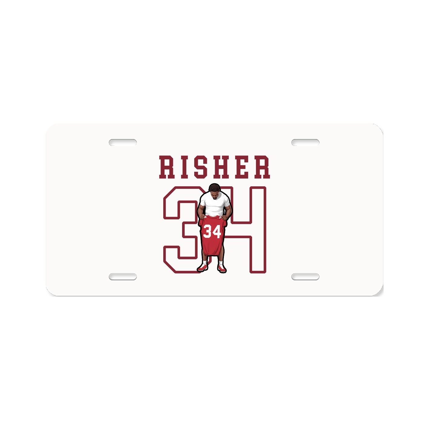 License Plate — Shirsey in Classic