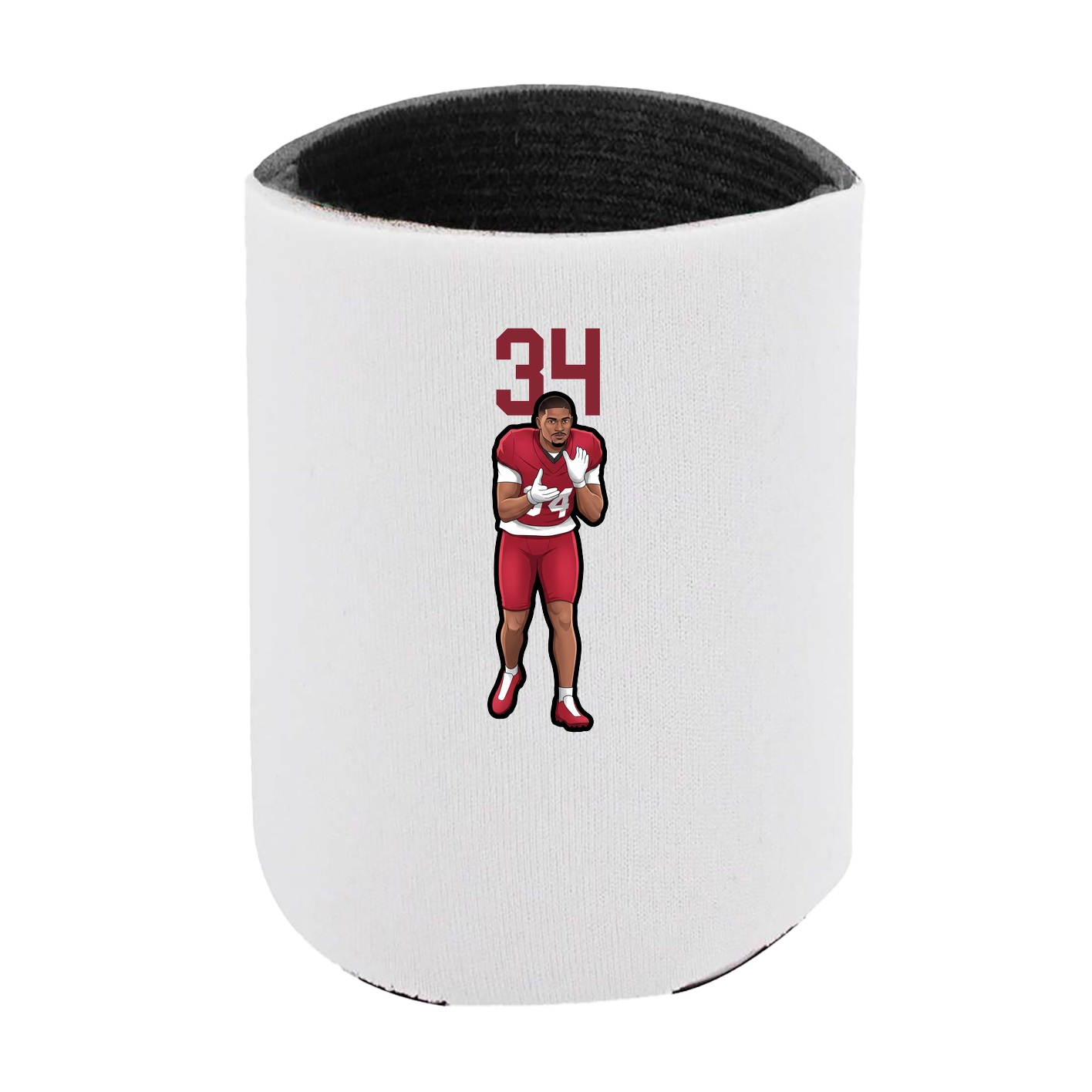 Can Holder — Number Top in White