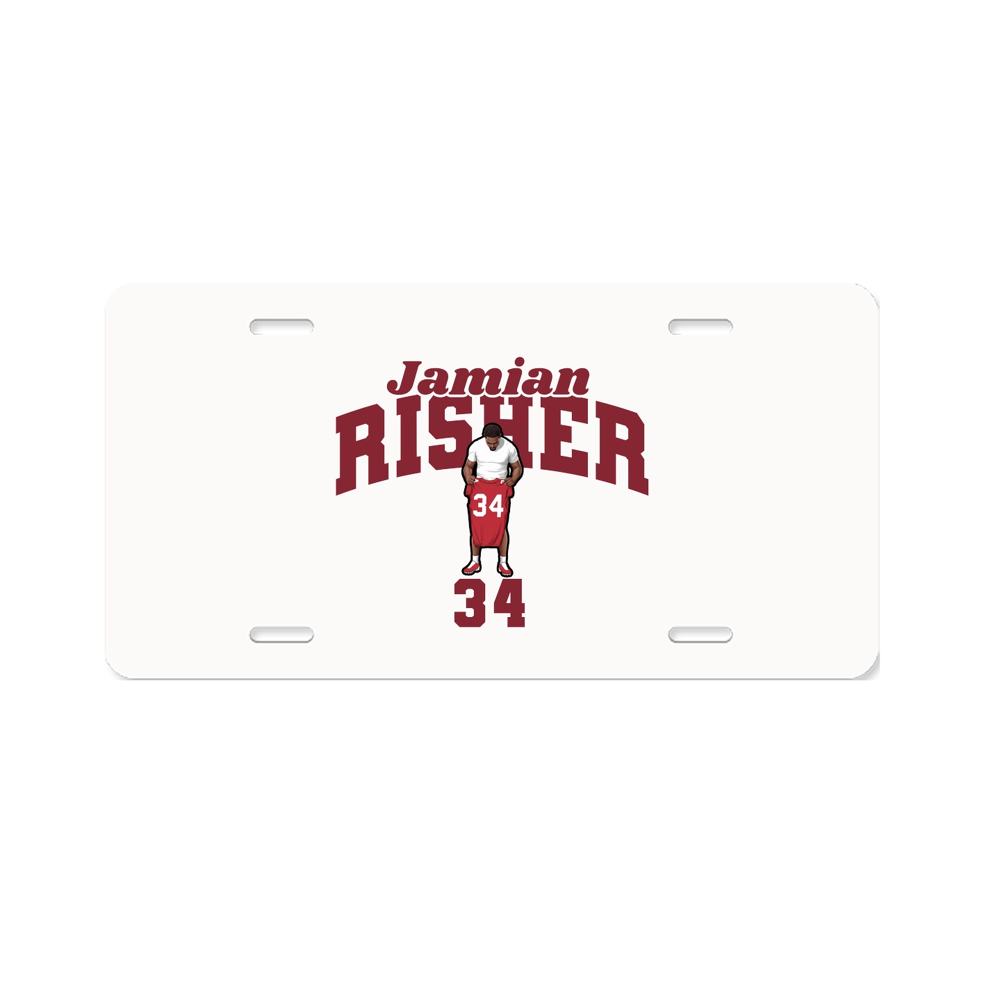 License Plate — Signature Arch in Classic