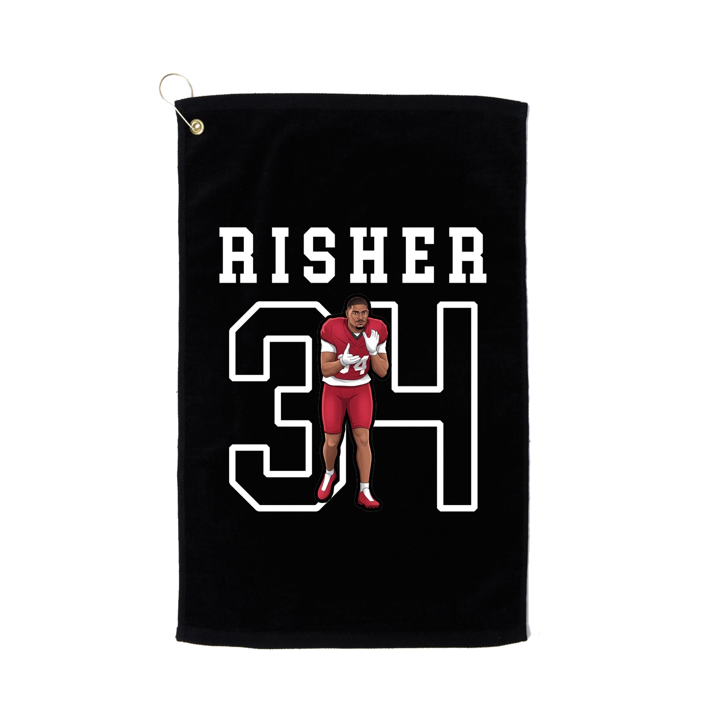 Golf Towel — Shirsey in Black