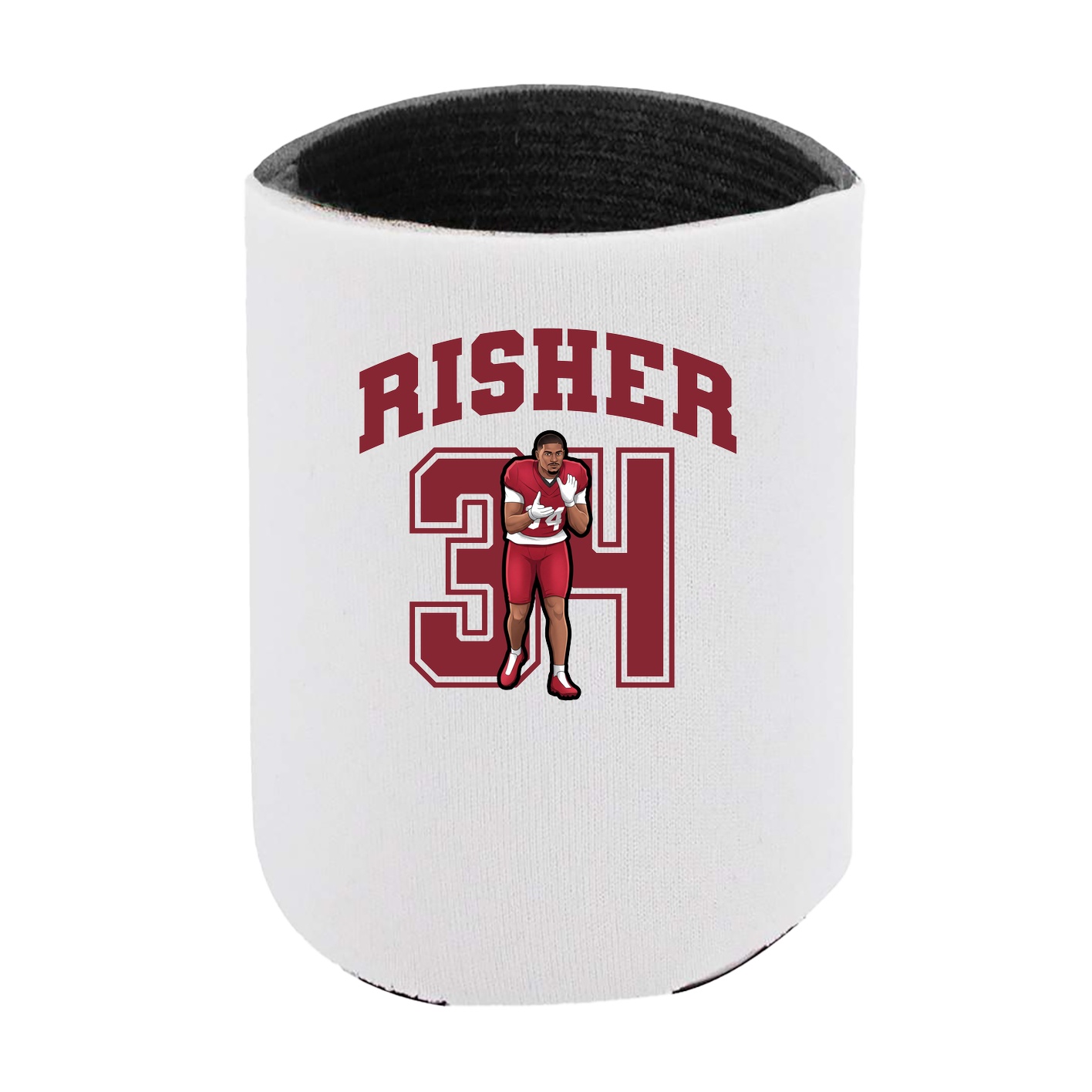 Can Holder — Number in White