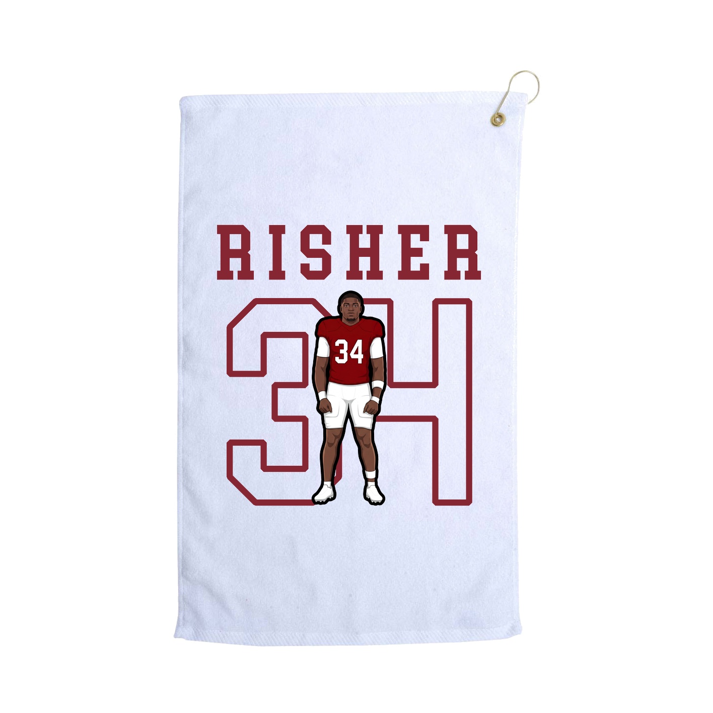 Golf Towel — Shirsey in White