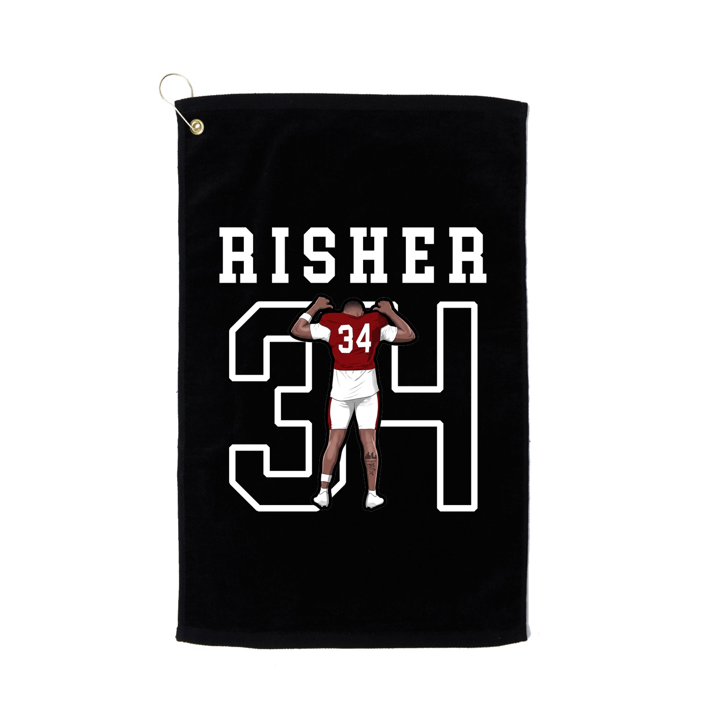 Golf Towel — Shirsey in Black