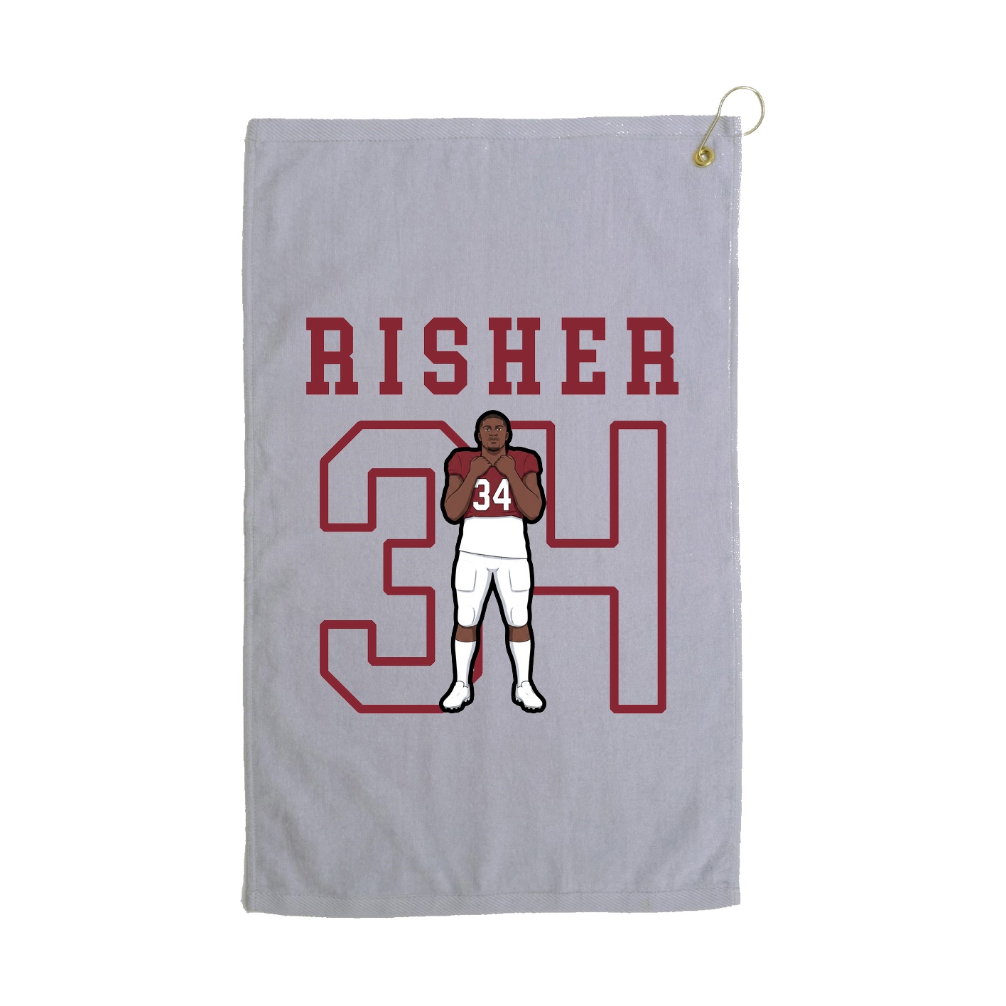 Golf Towel — Shirsey in Grey