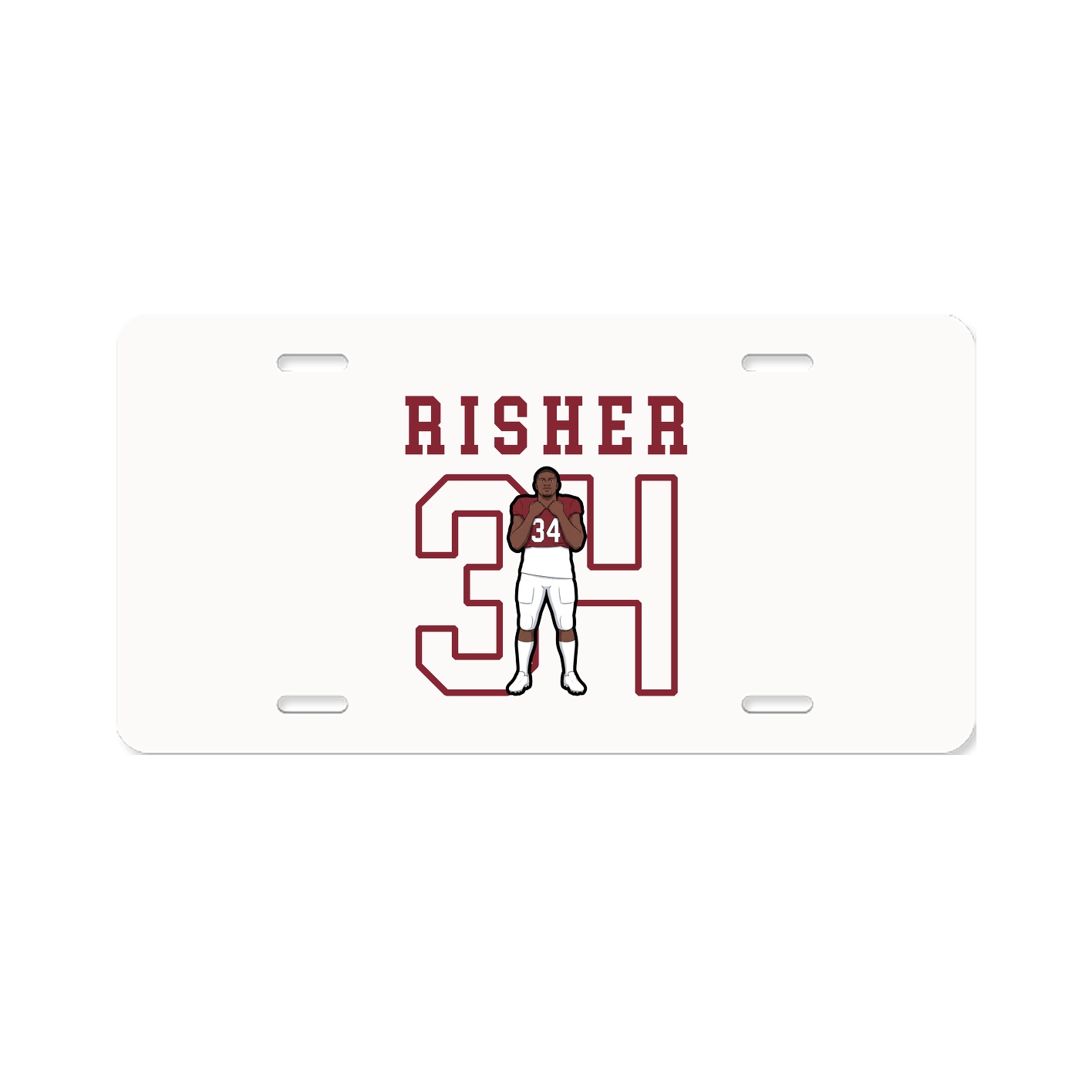 License Plate — Shirsey in Classic