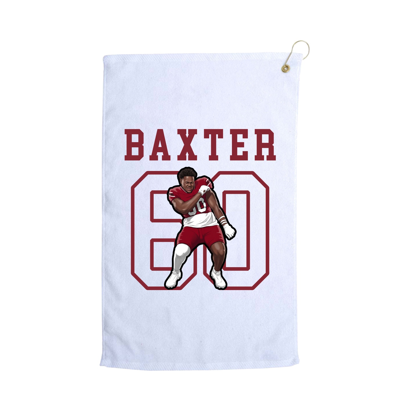 Golf Towel — Shirsey in White