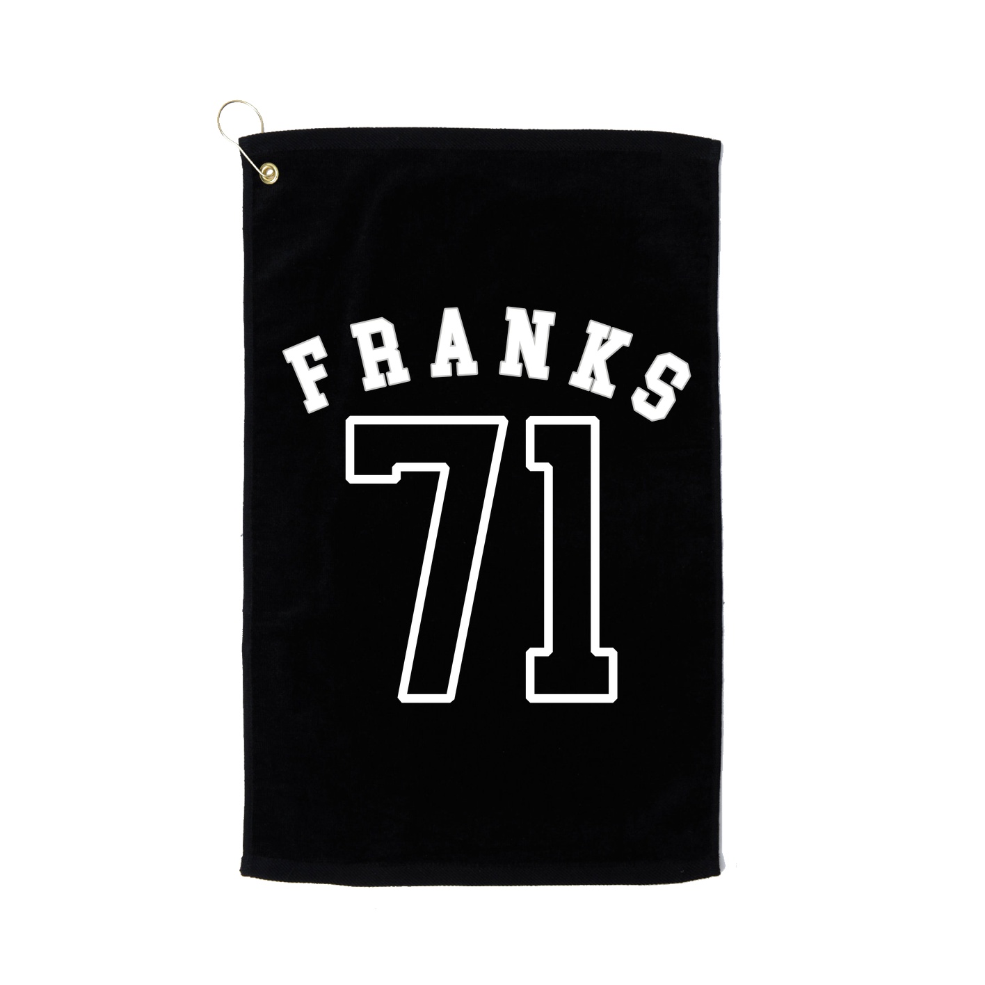 Golf Towel — Shirsey Arch in Black