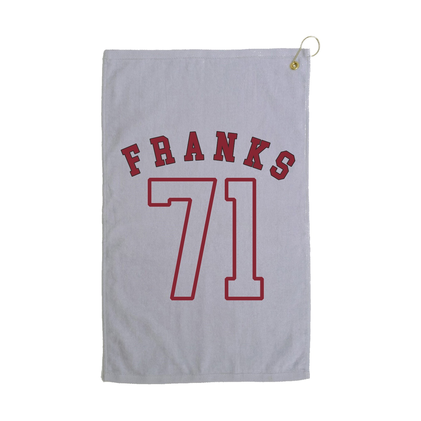 Golf Towel — Shirsey Arch in Grey