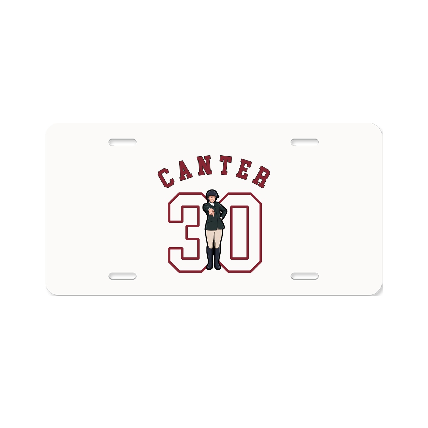 License Plate — Shirsey Arch in Classic