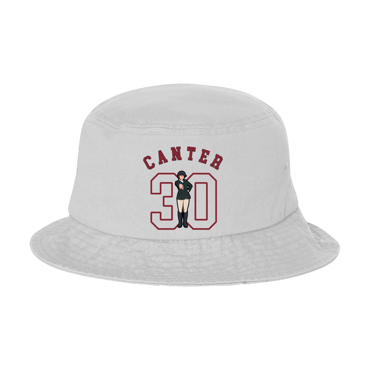 Bucket Cap — Shirsey Arch in White