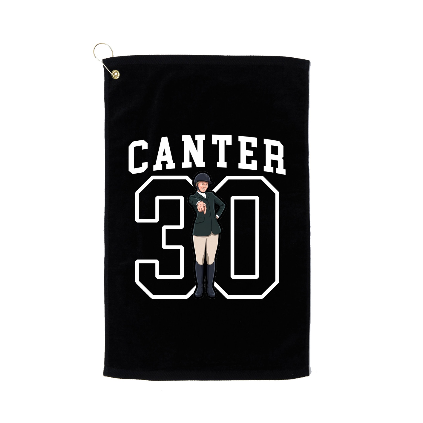 Golf Towel — Shirsey in Black