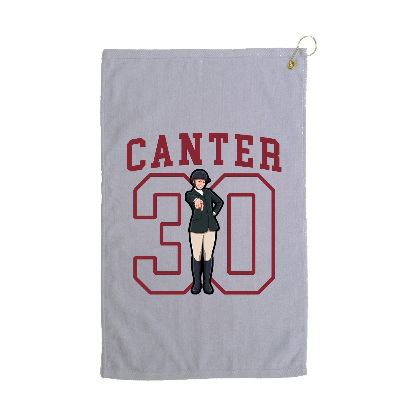 Golf Towel — Shirsey in Grey