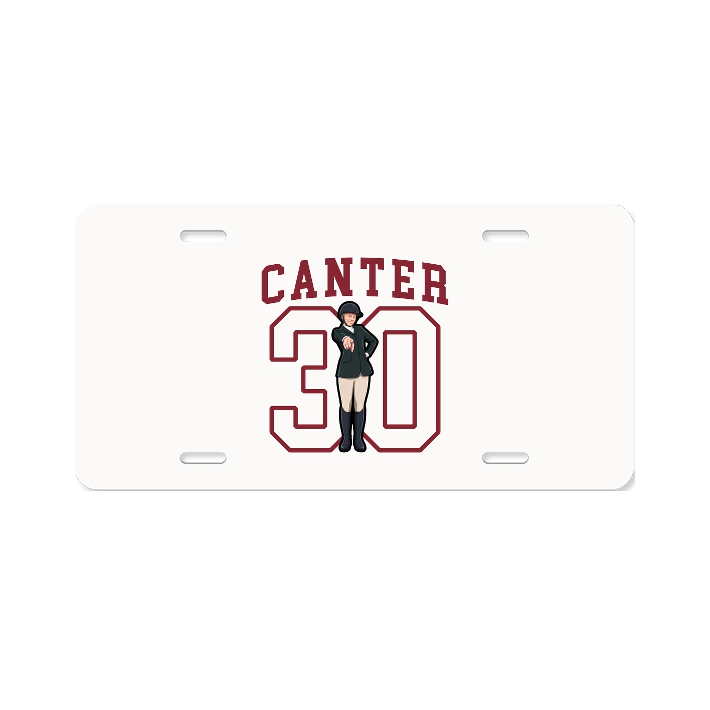 License Plate — Shirsey in Classic