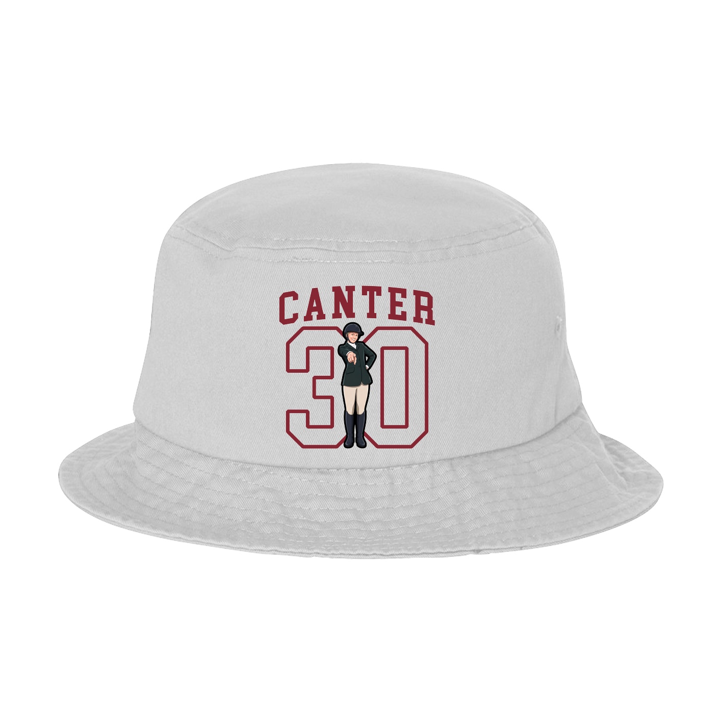 Bucket Cap — Shirsey in White