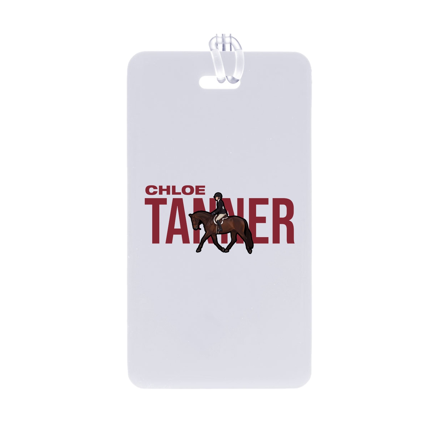 Bag Tag — Player Name in Classic