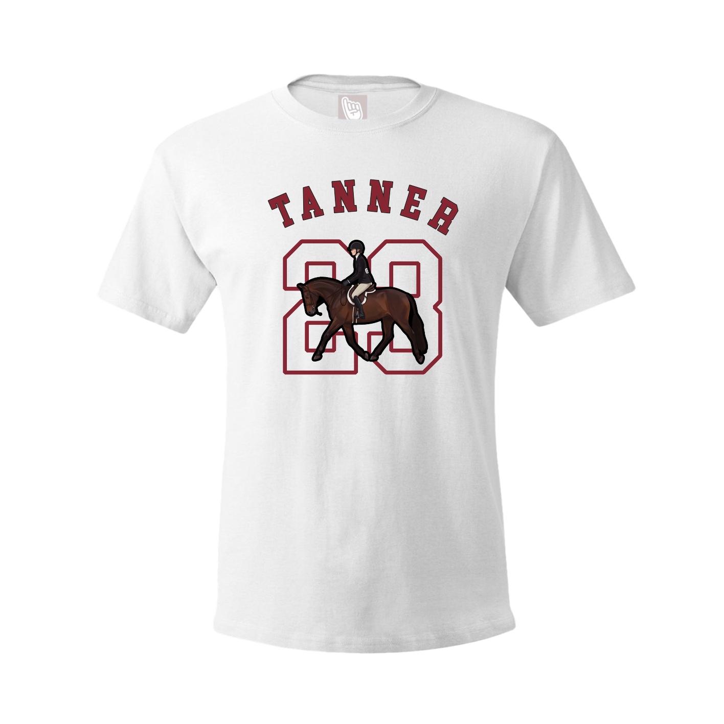 Tee — Shirsey Arch in White