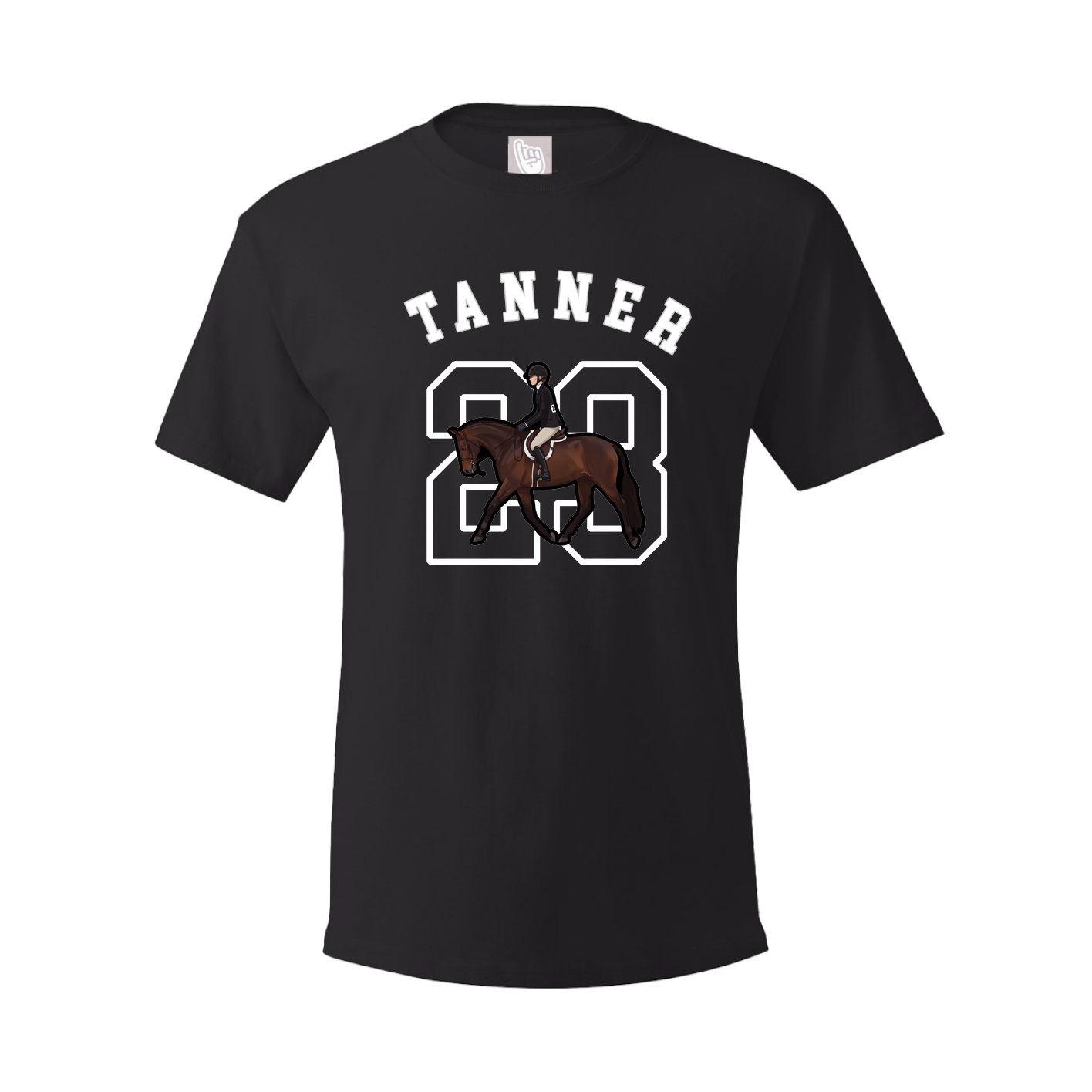 Youth Tee — Shirsey Arch in Black