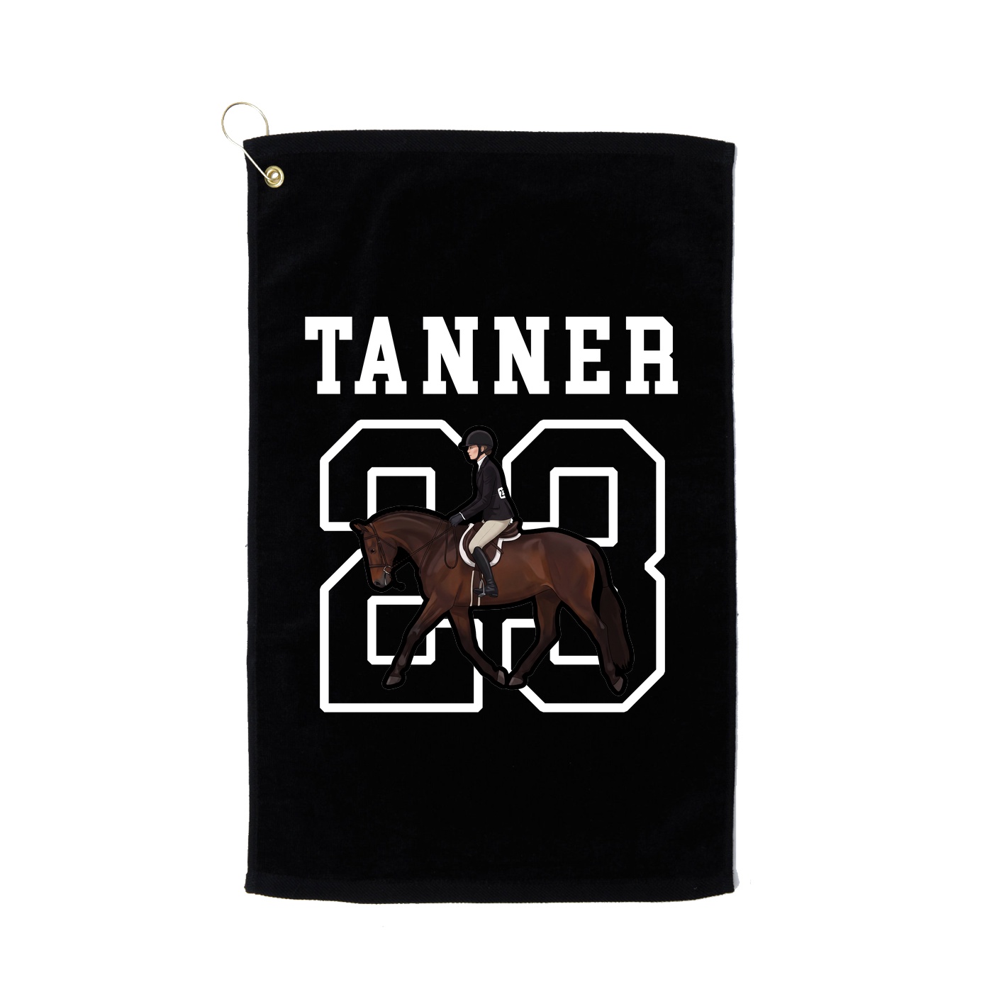 Golf Towel — Shirsey in Black