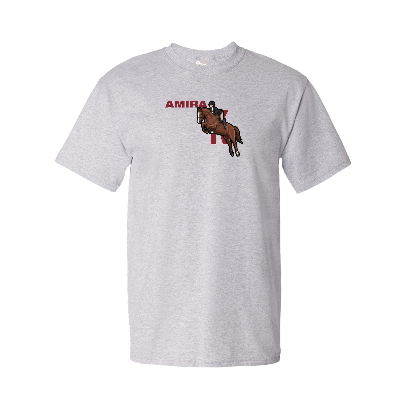 Youth Tee — Player Name in Grey