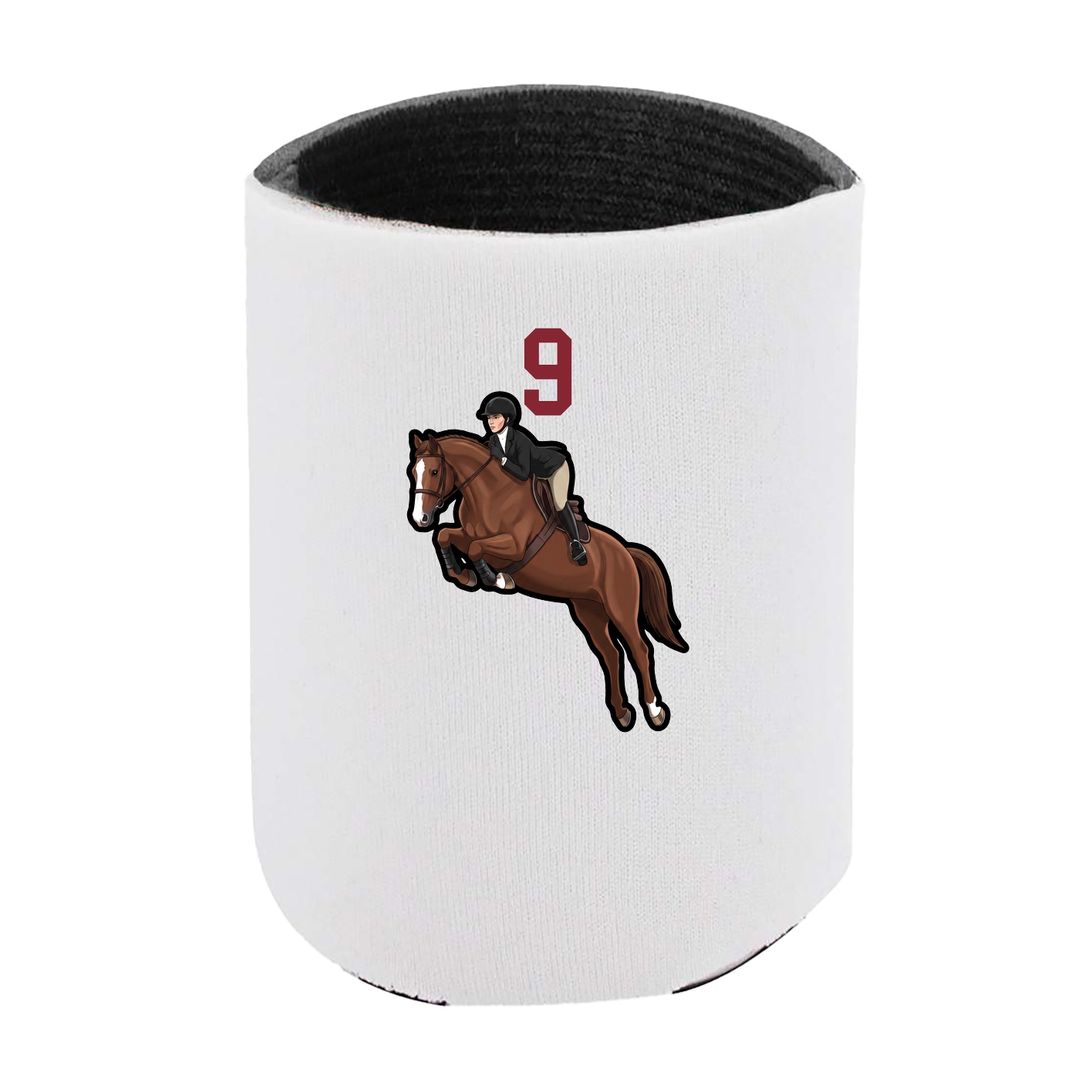 Can Holder — Number Top in White