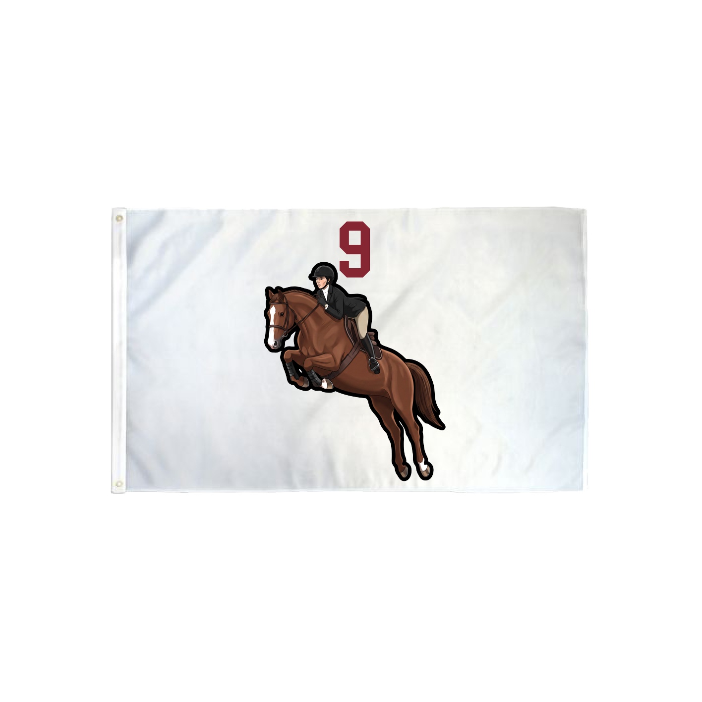 3x5 Flag — Number Top in Classic