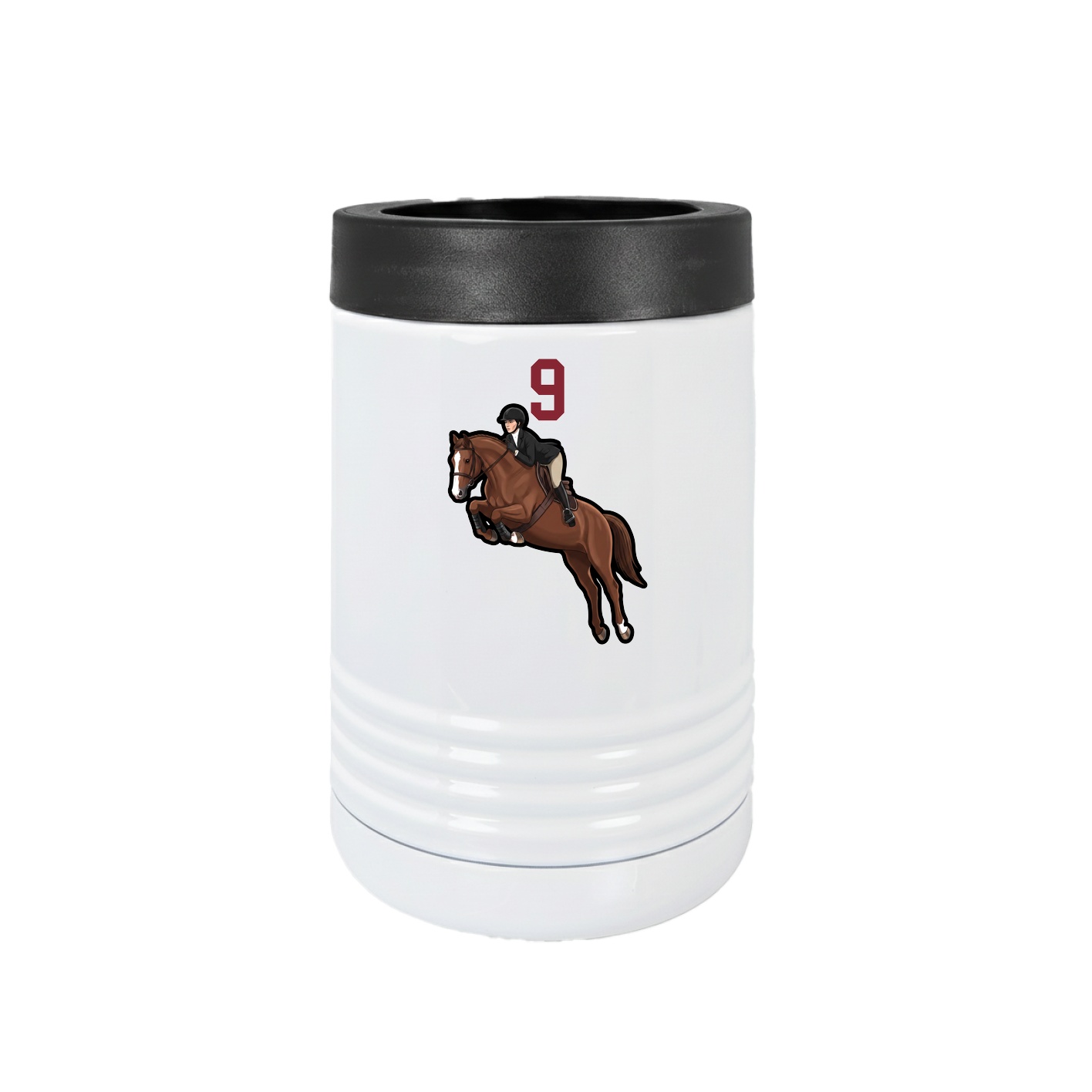 Beverage Holder — Number Top in White