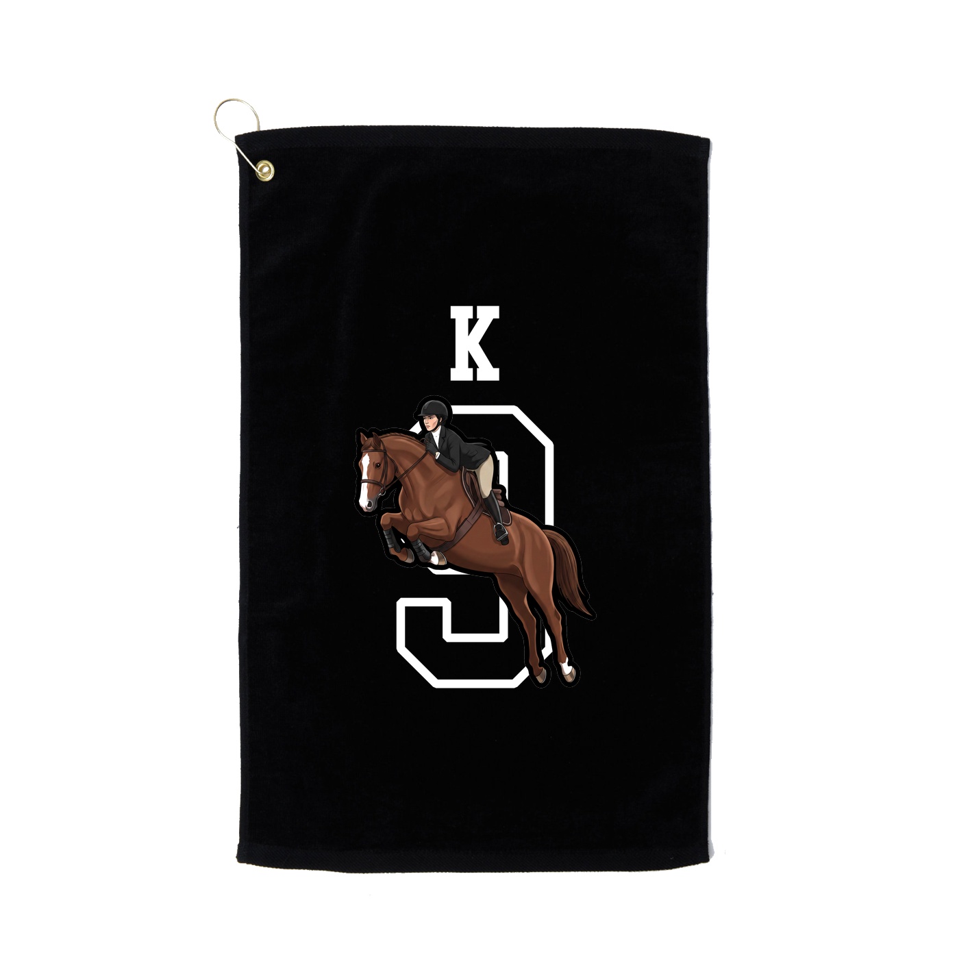 Golf Towel — Shirsey in Black