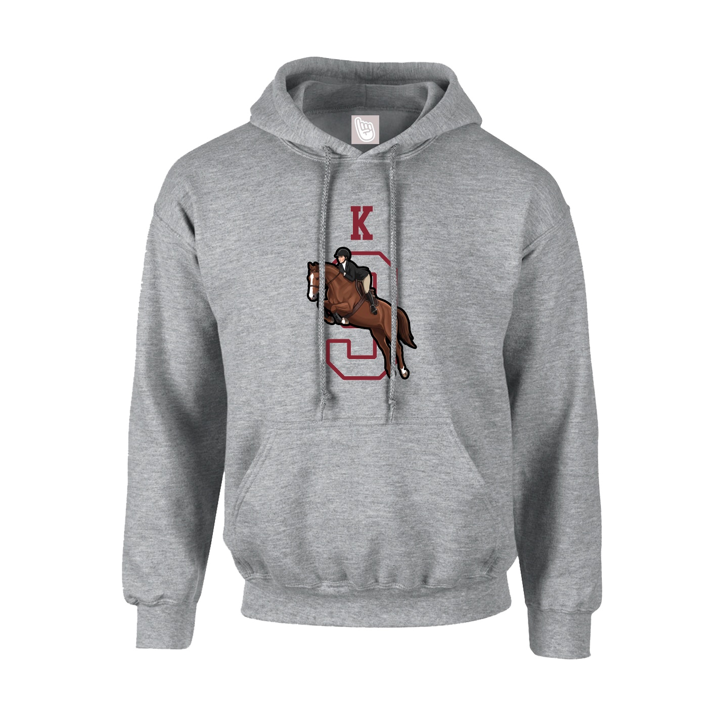 Hoodie — Shirsey in Grey