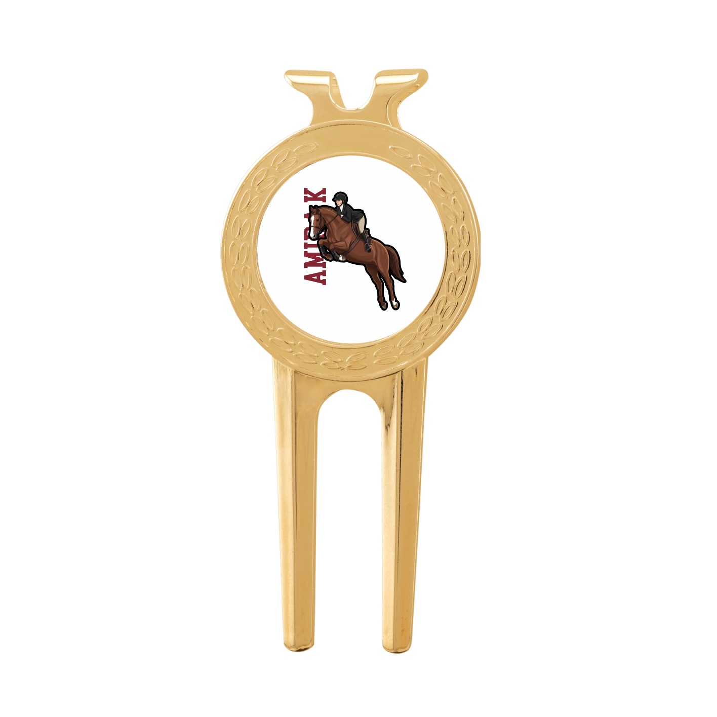 Divot Tool with Ball Marker — Name Vertical in Classic