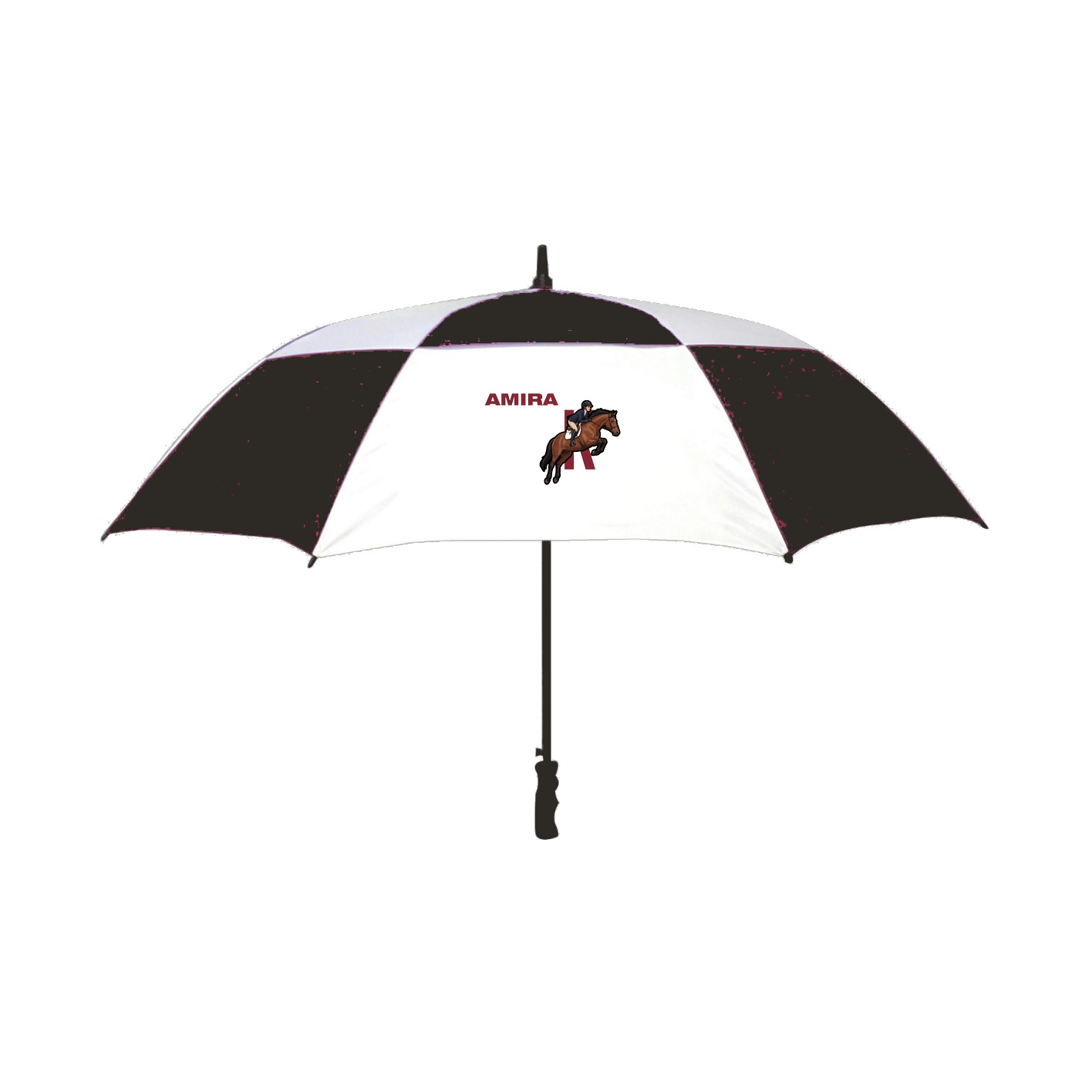 Golf Umbrella — Player Name in Black
