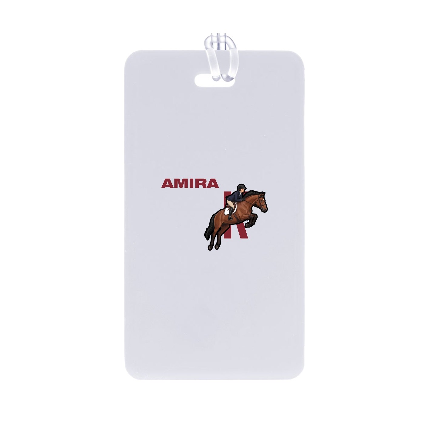 Bag Tag — Player Name in Classic