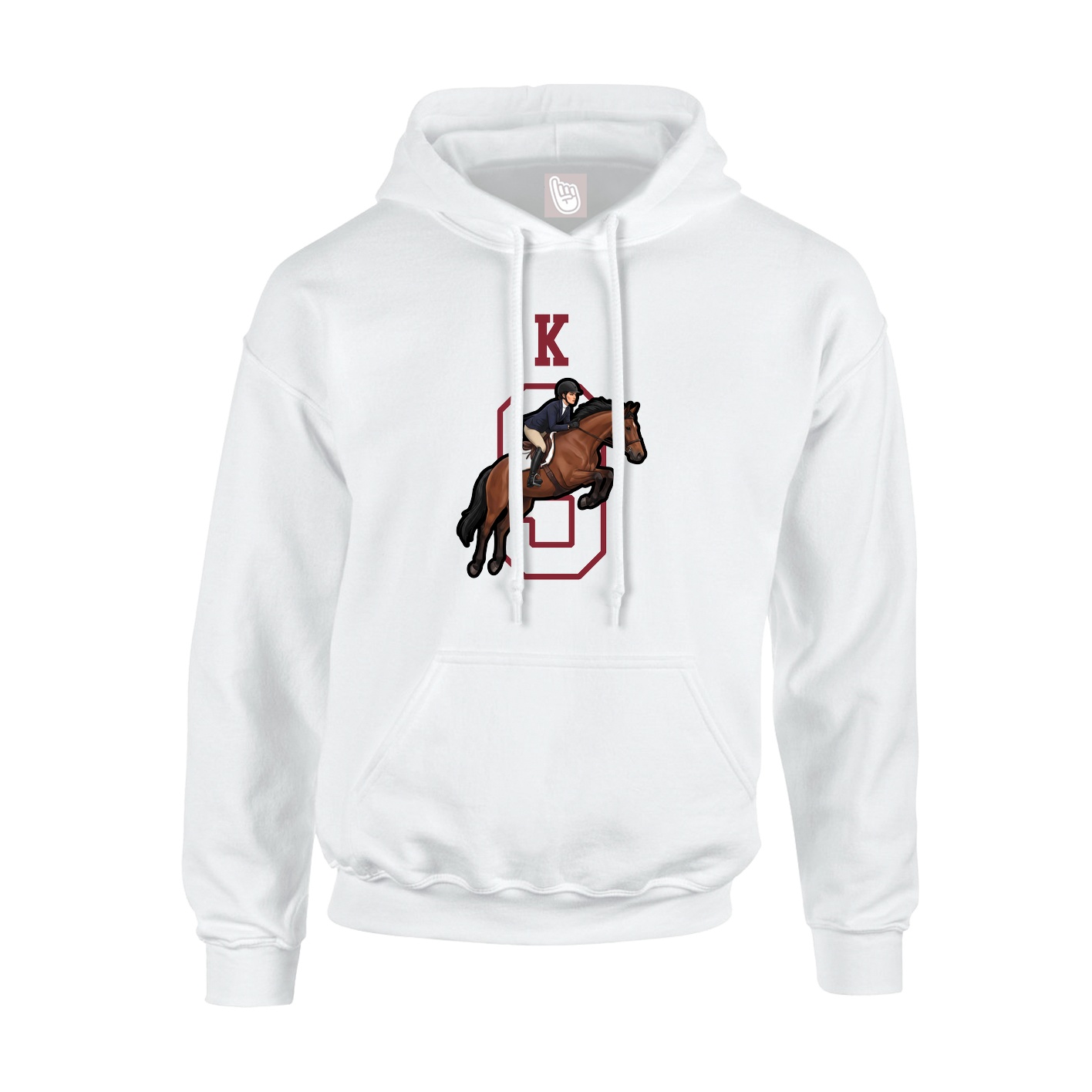 Youth Hoodie — Shirsey in White