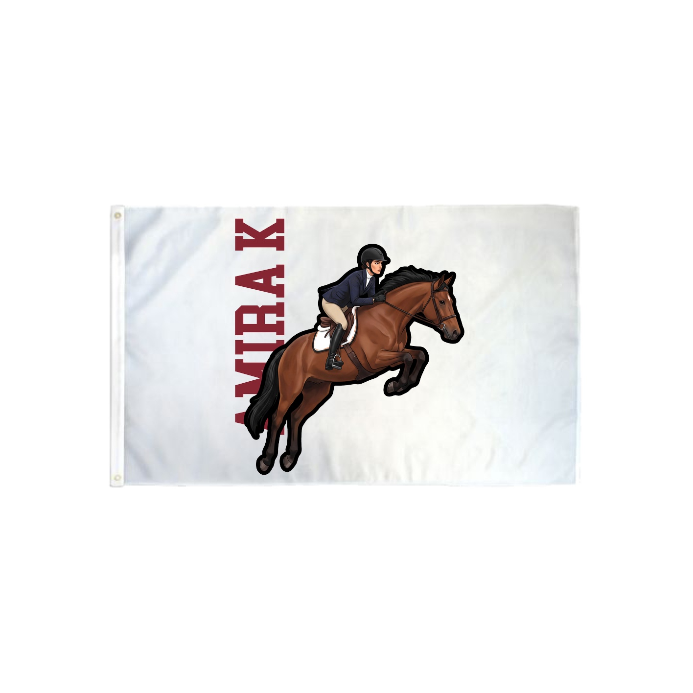 3x5 Flag — Name Vertical in Classic