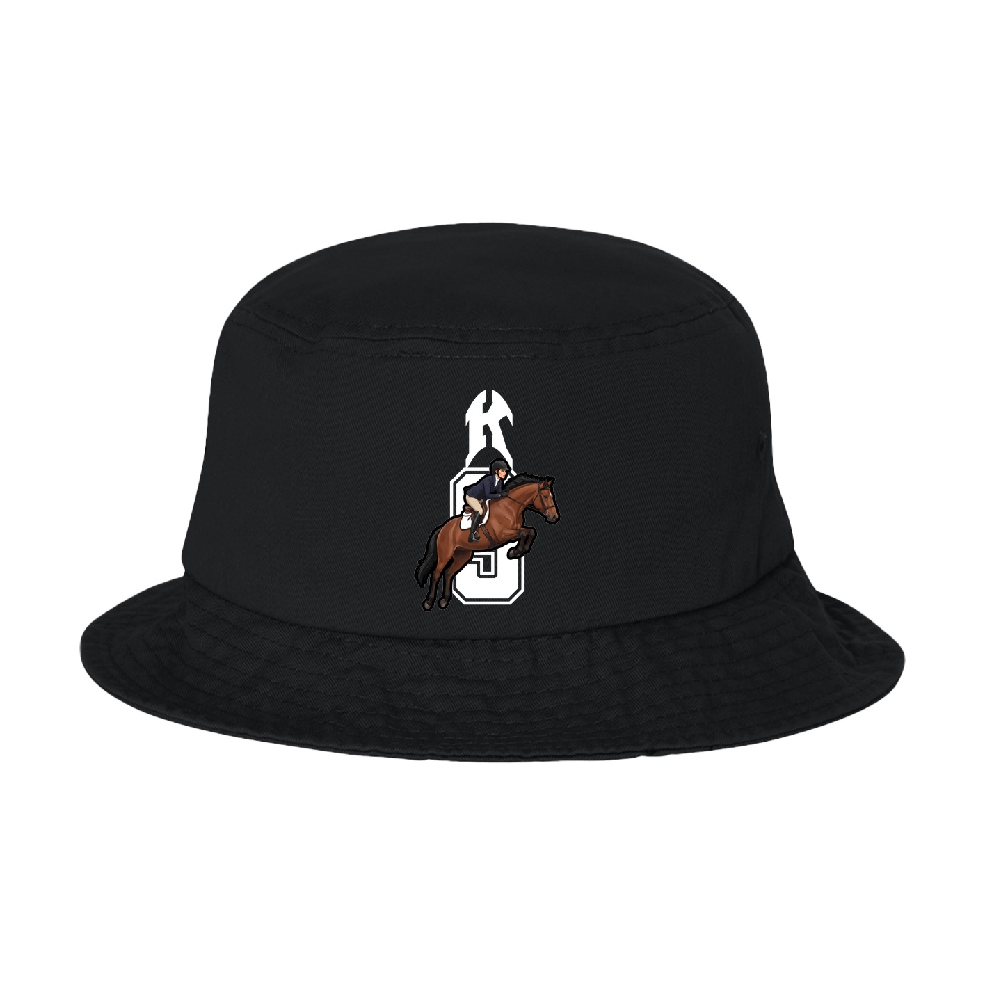 Bucket Cap — Number in Black