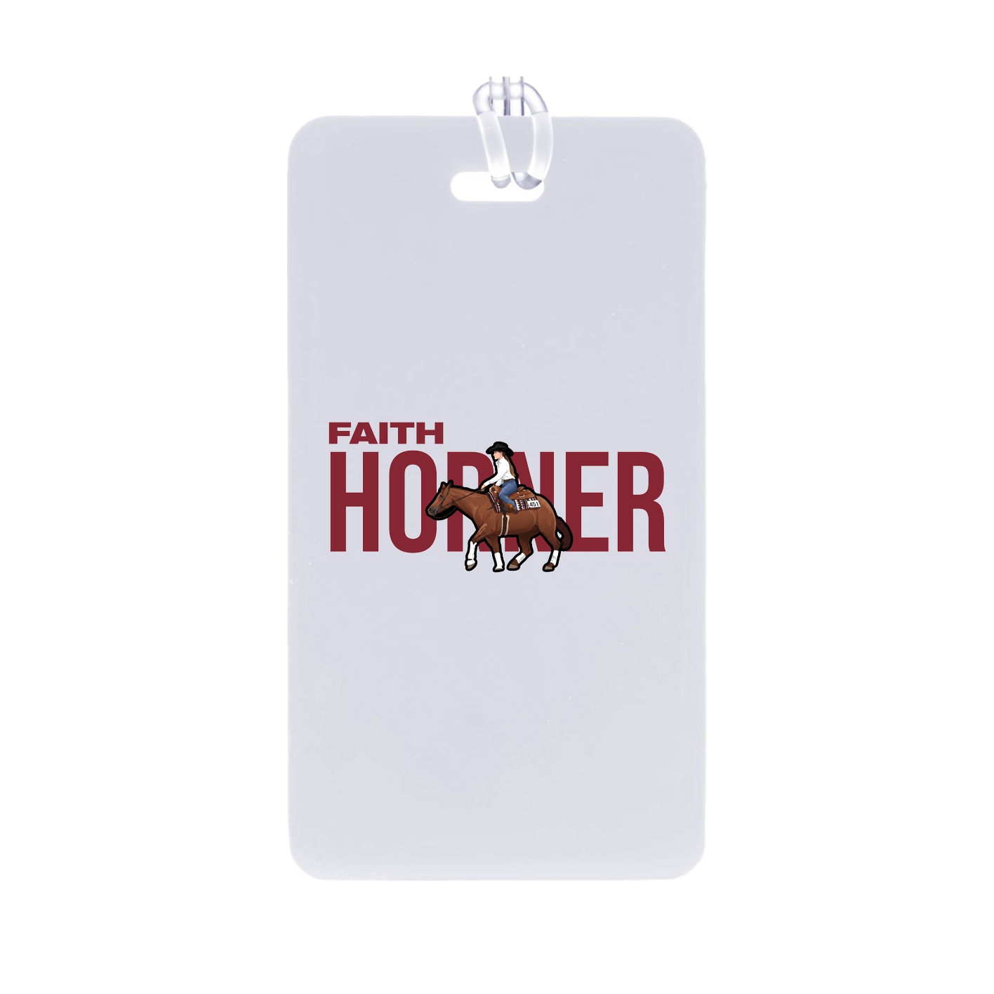 Bag Tag — Player Name in Classic