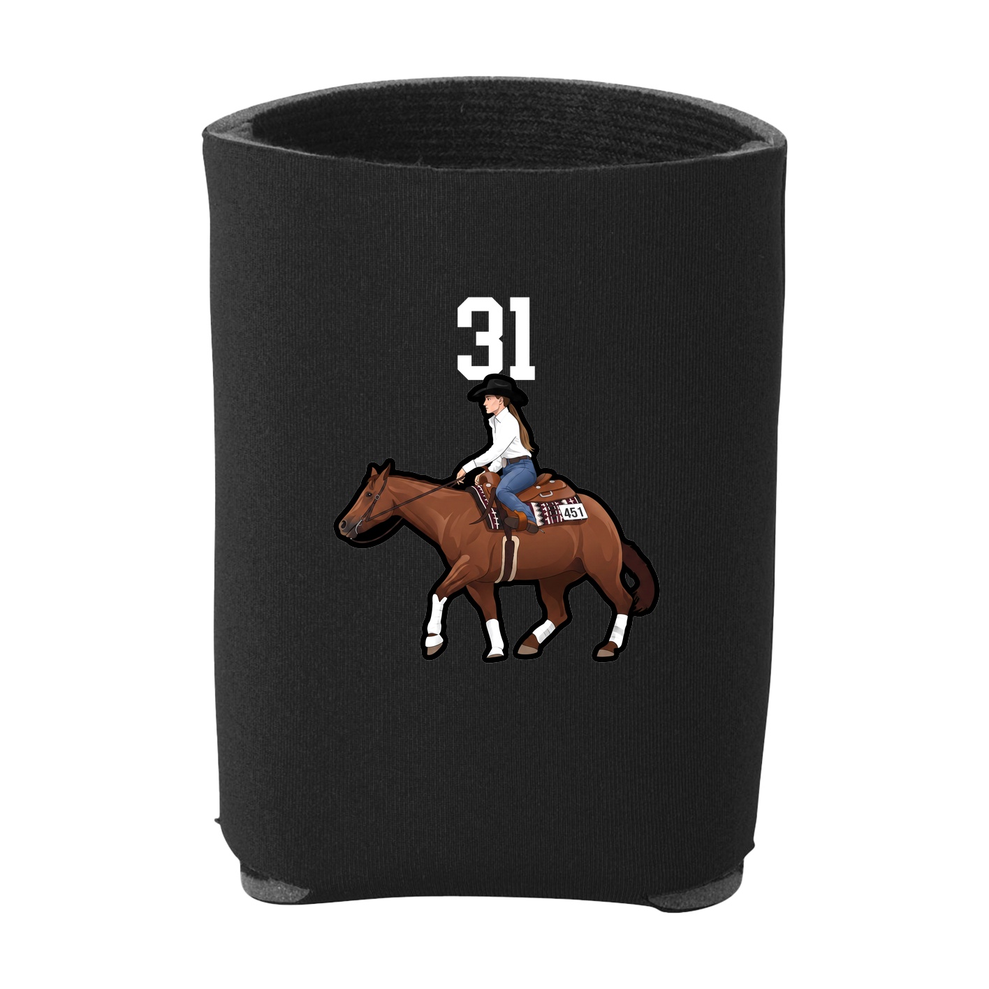 Can Holder — Number Top in Black