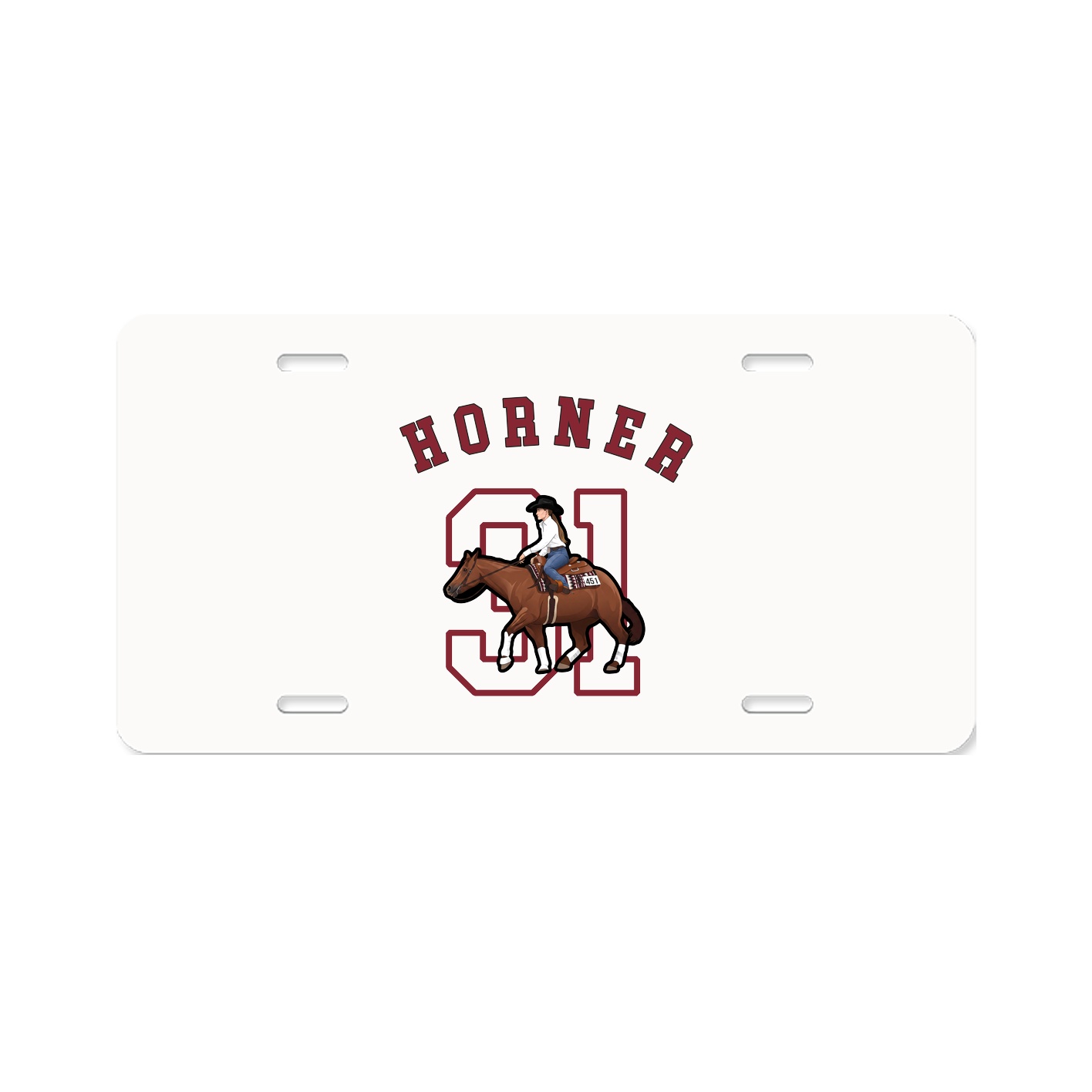 License Plate — Shirsey Arch in Classic