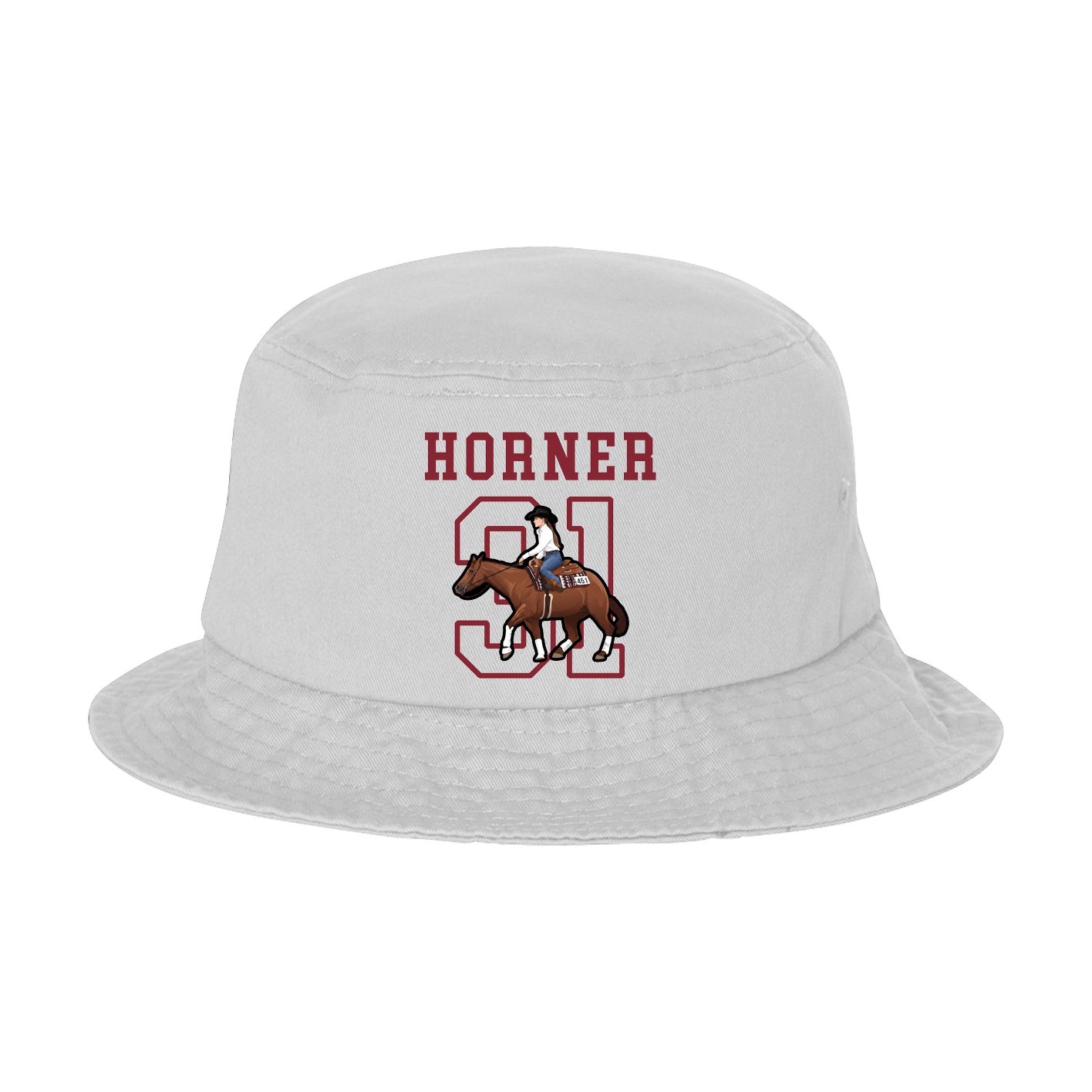 Bucket Cap — Shirsey in White