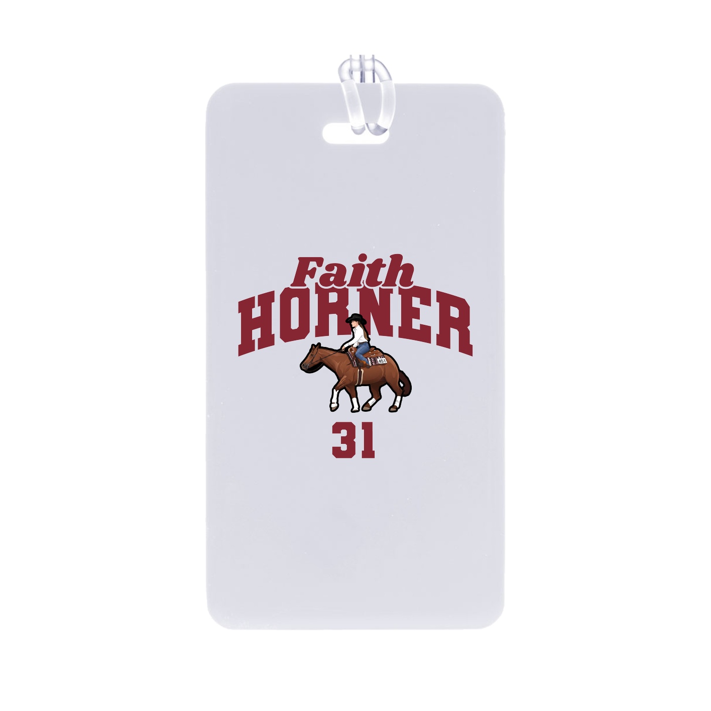 Bag Tag — Signature Arch in Classic