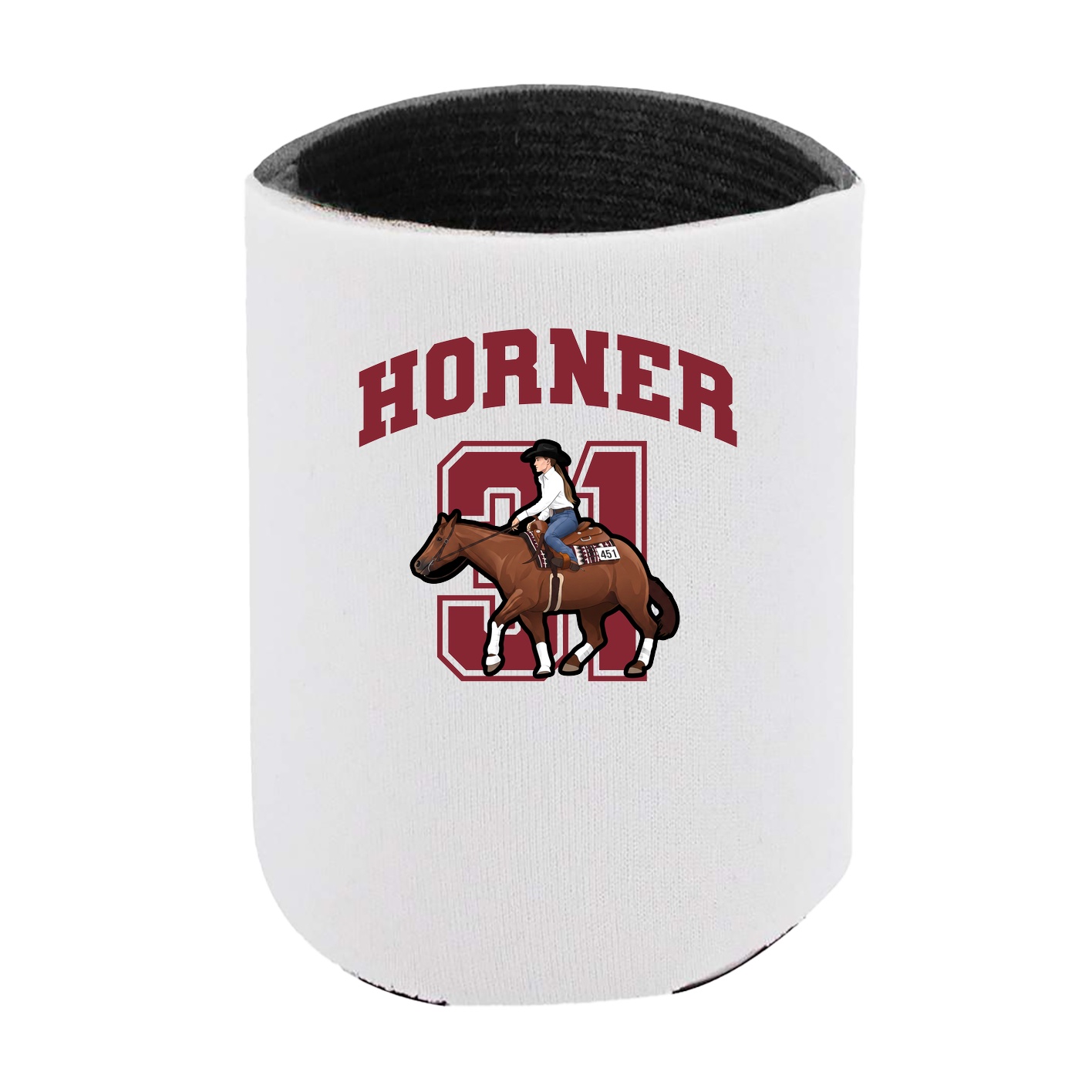 Can Holder — Number in White