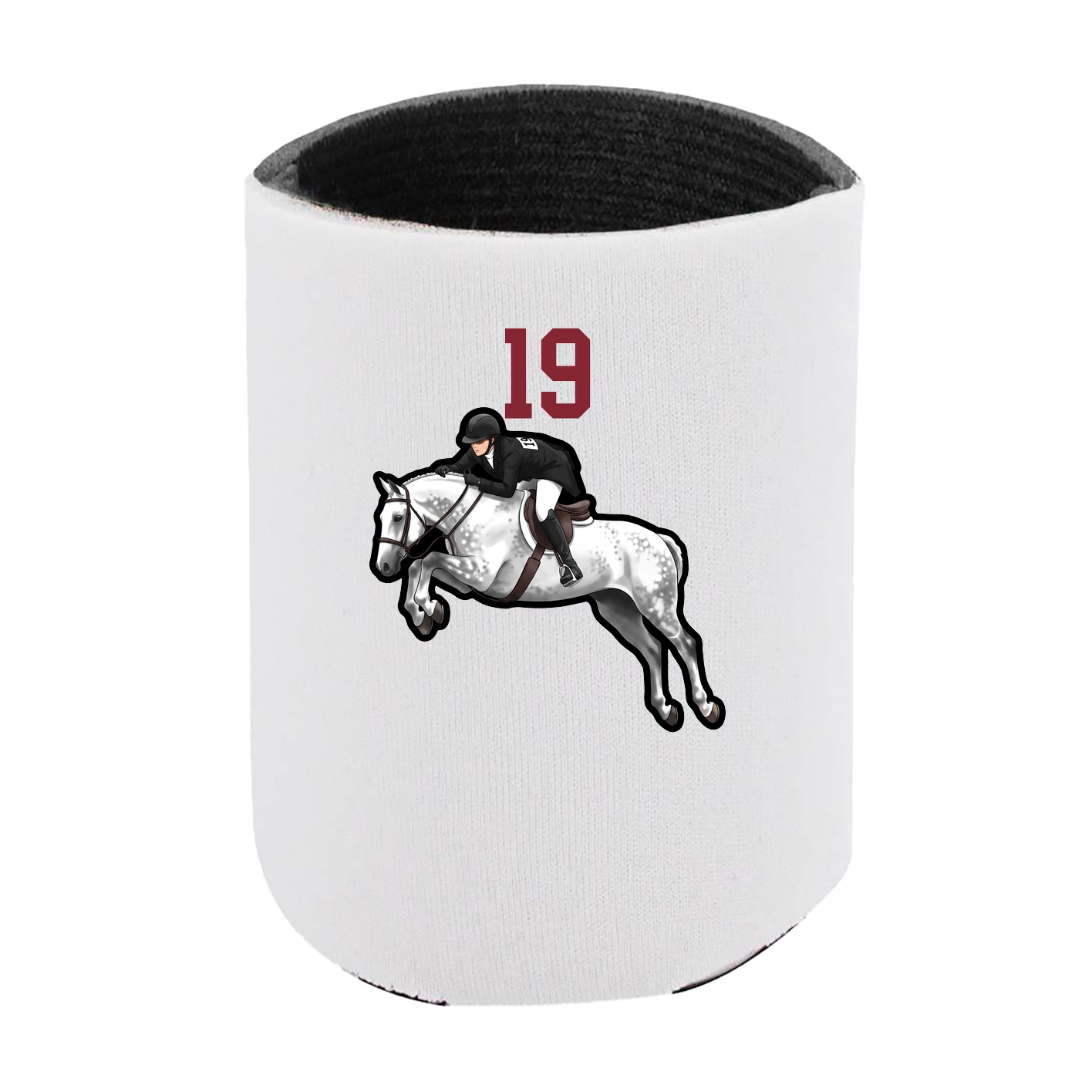 Can Holder — Number Top in White