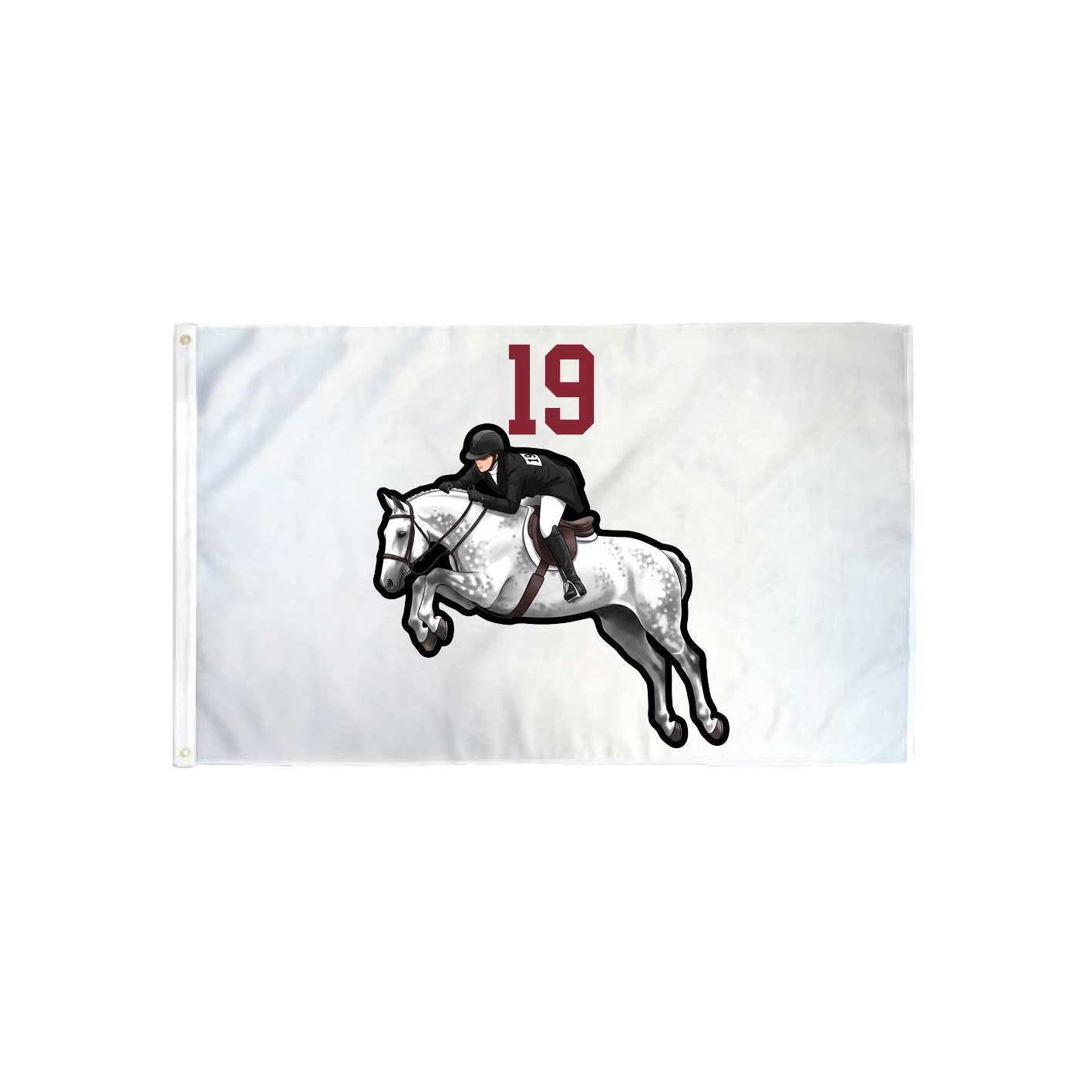 3x5 Flag — Number Top in Classic