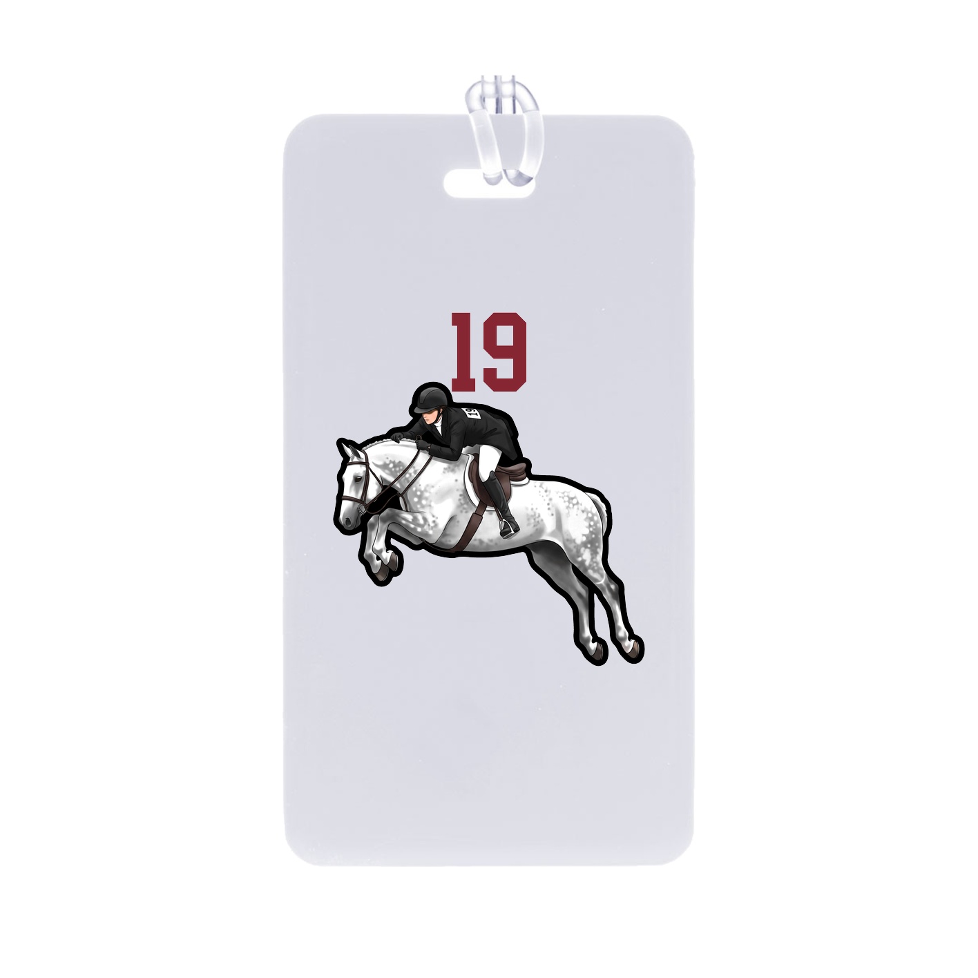 Bag Tag — Number Top in Classic