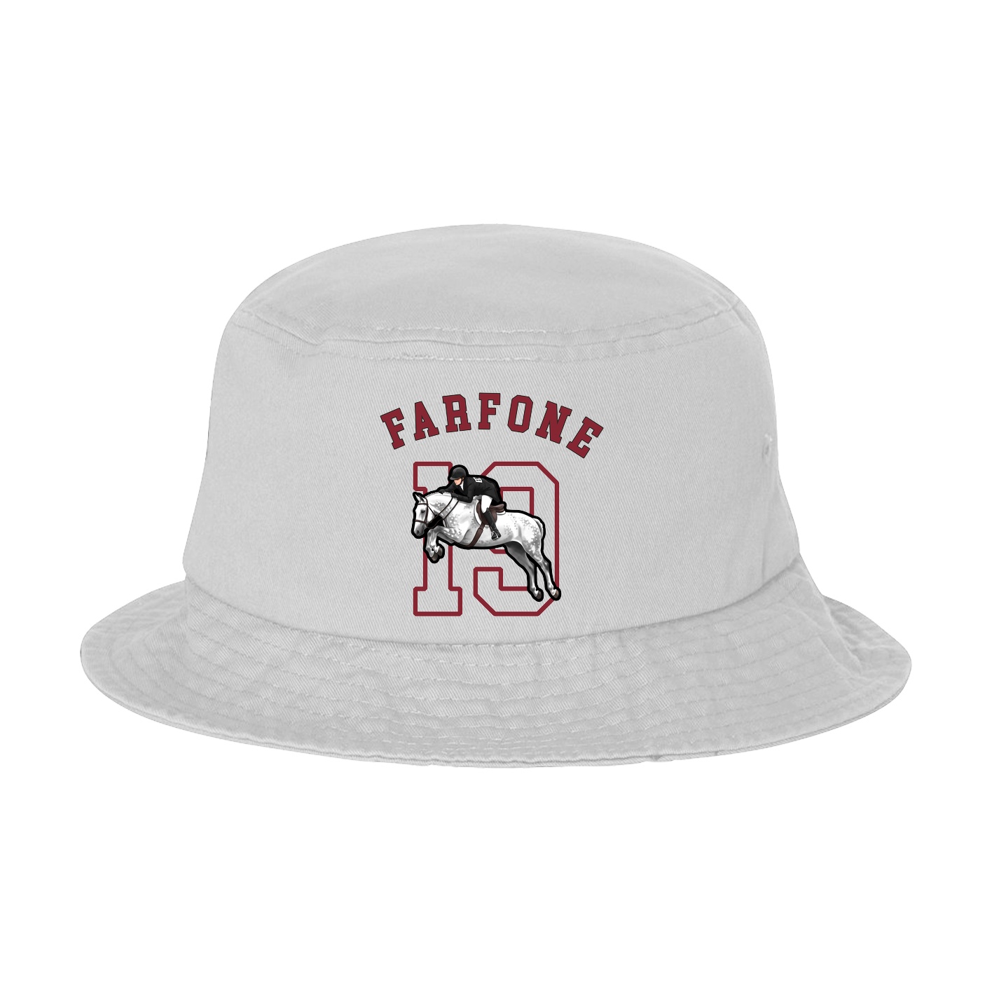 Bucket Cap — Shirsey Arch in White
