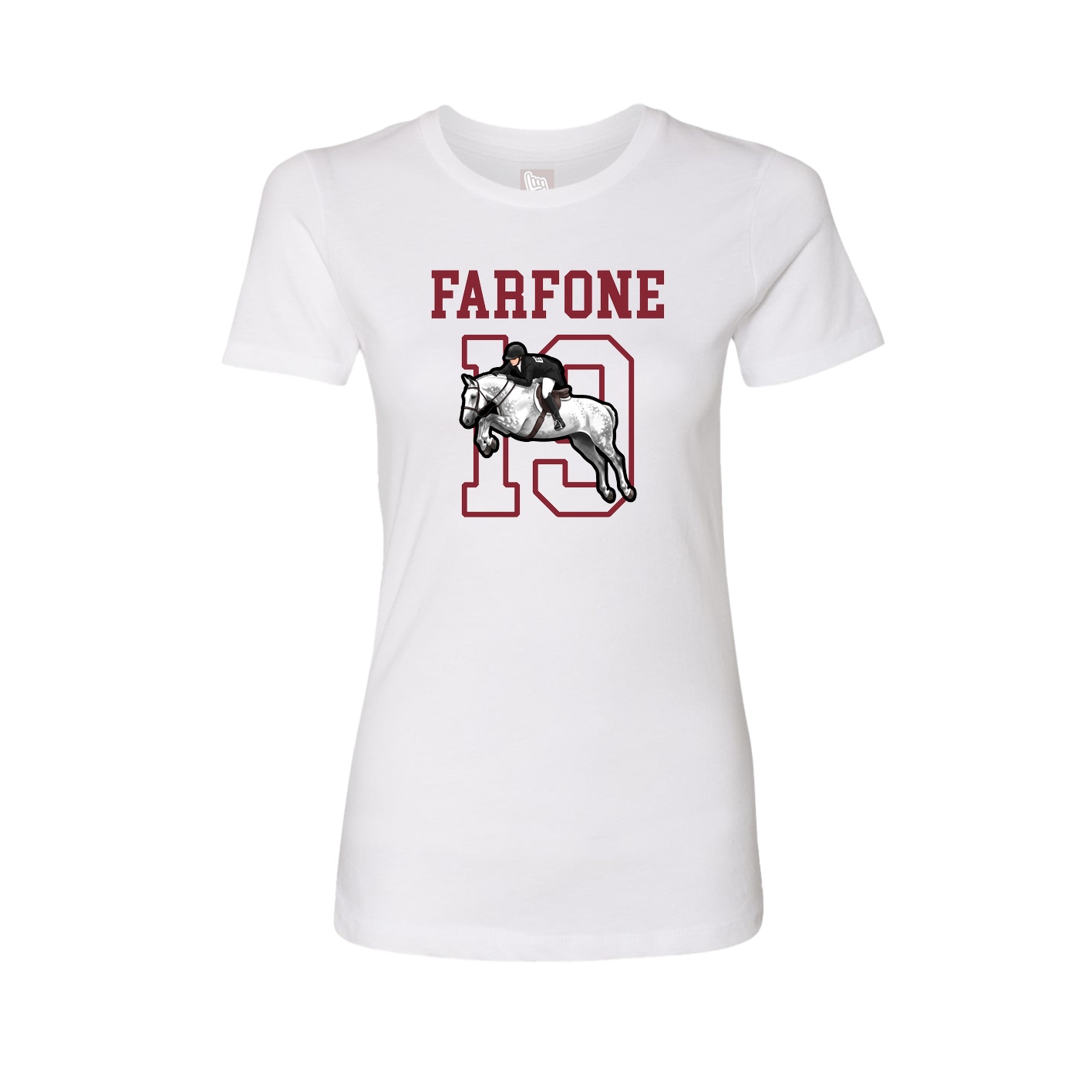 Fitted Women's Tee — Shirsey in White