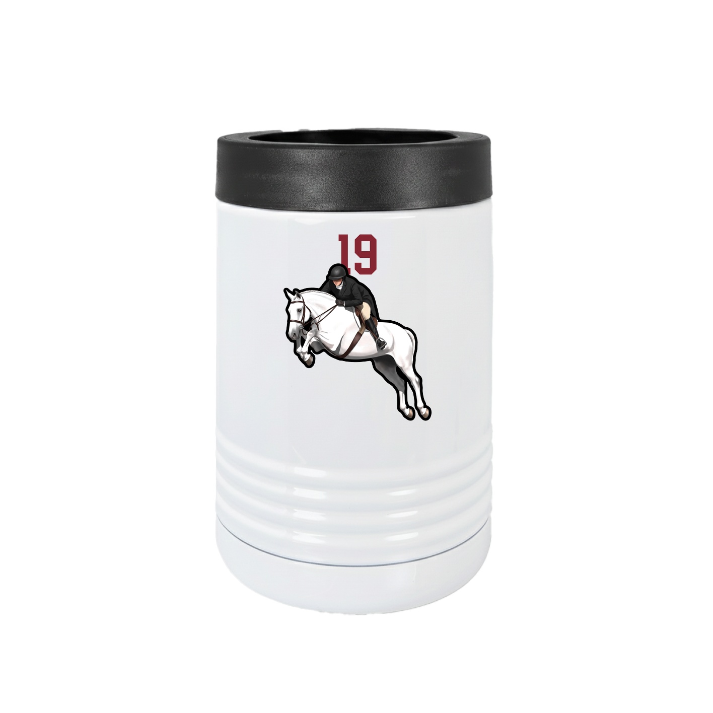 Beverage Holder — Number Top in White