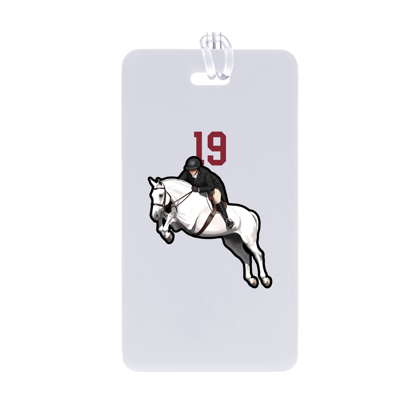 Bag Tag — Number Top in Classic