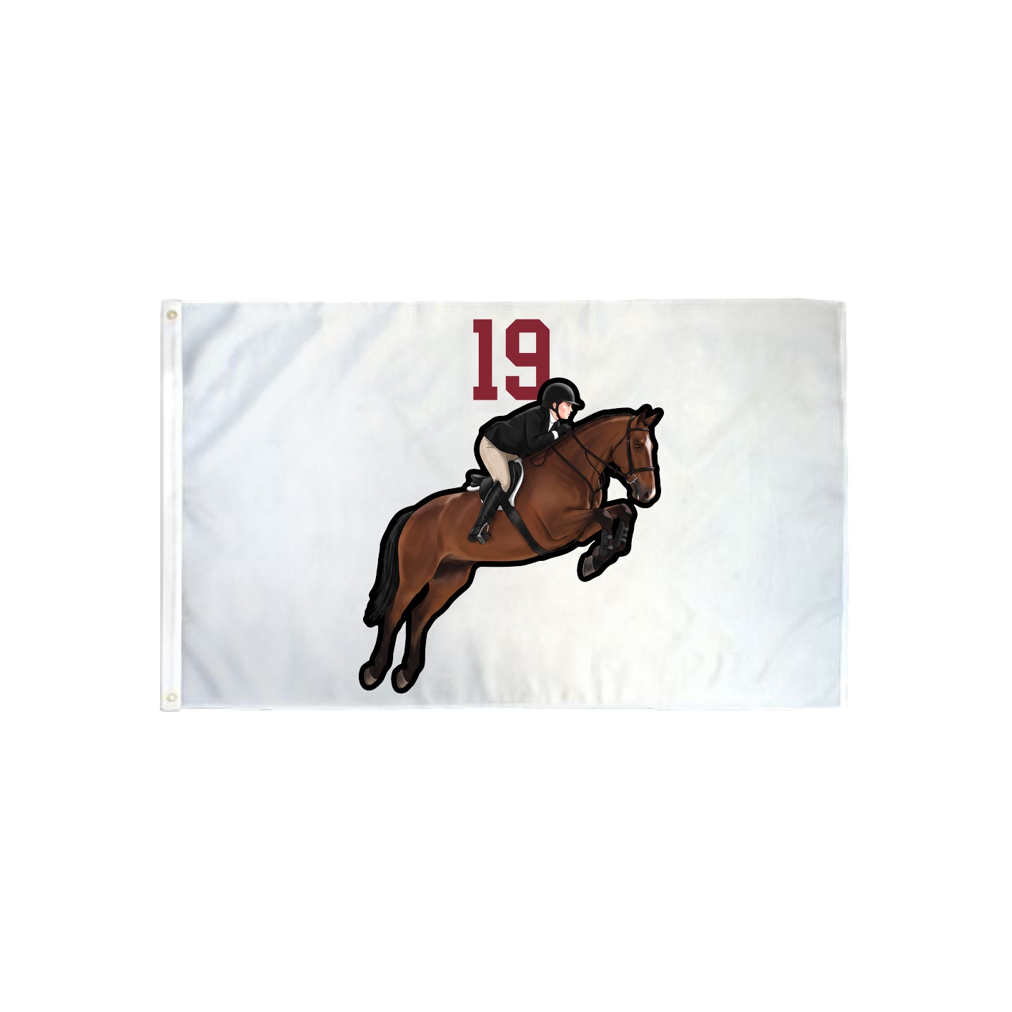 3x5 Flag — Number Top in Classic